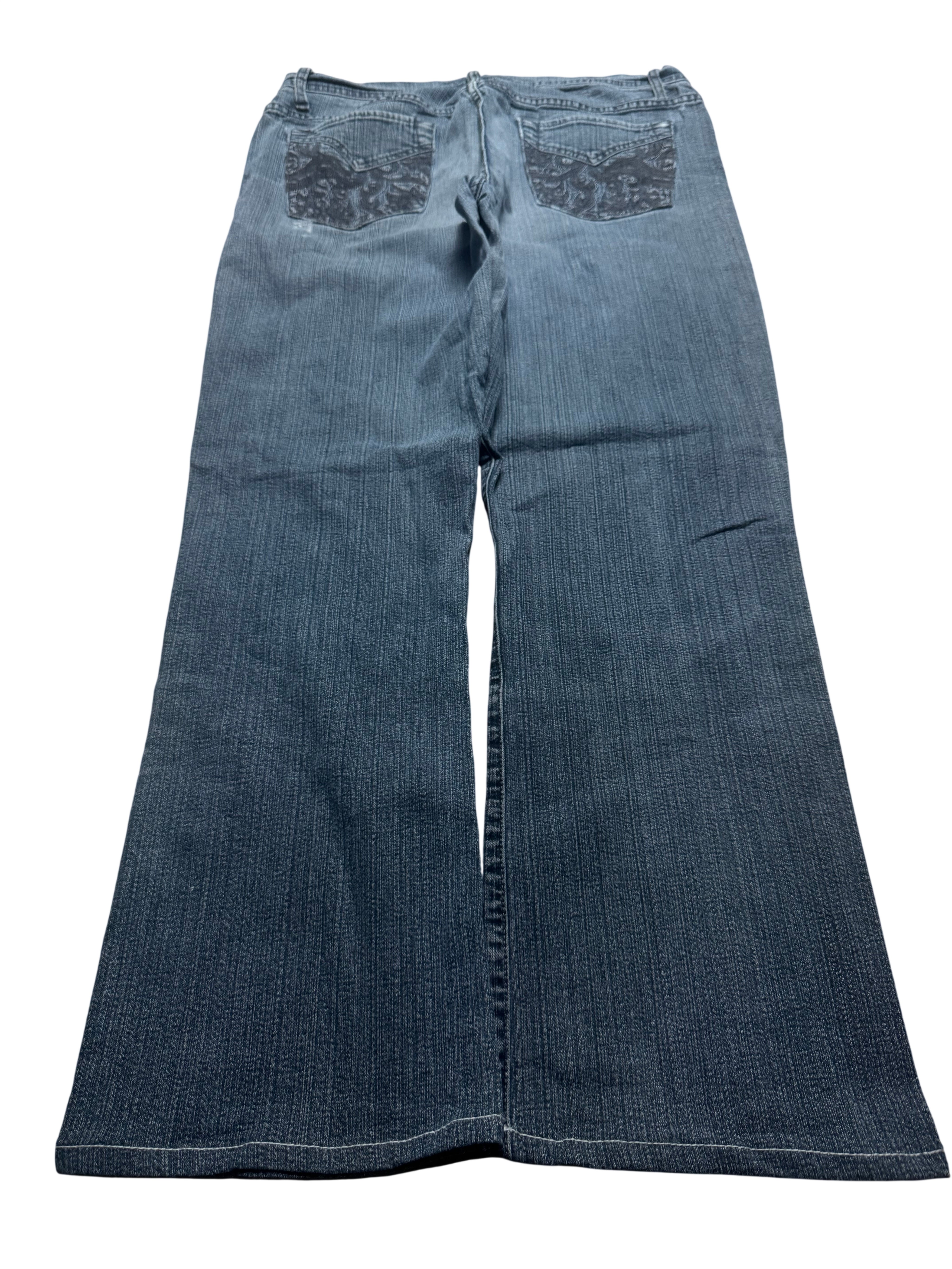 Y2K BOOTCUT WOMEN LOW WAIST JEANS (722)