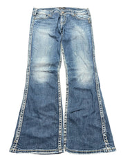 Y2K BOOTCUT WOMEN LOW WAIST JEANS (666)