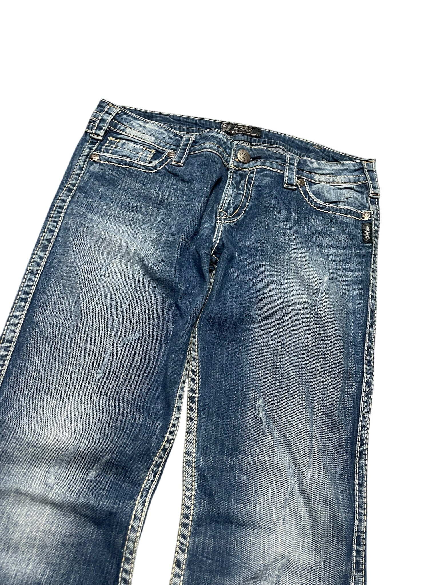 Y2K BOOTCUT WOMEN LOW WAIST JEANS (666)