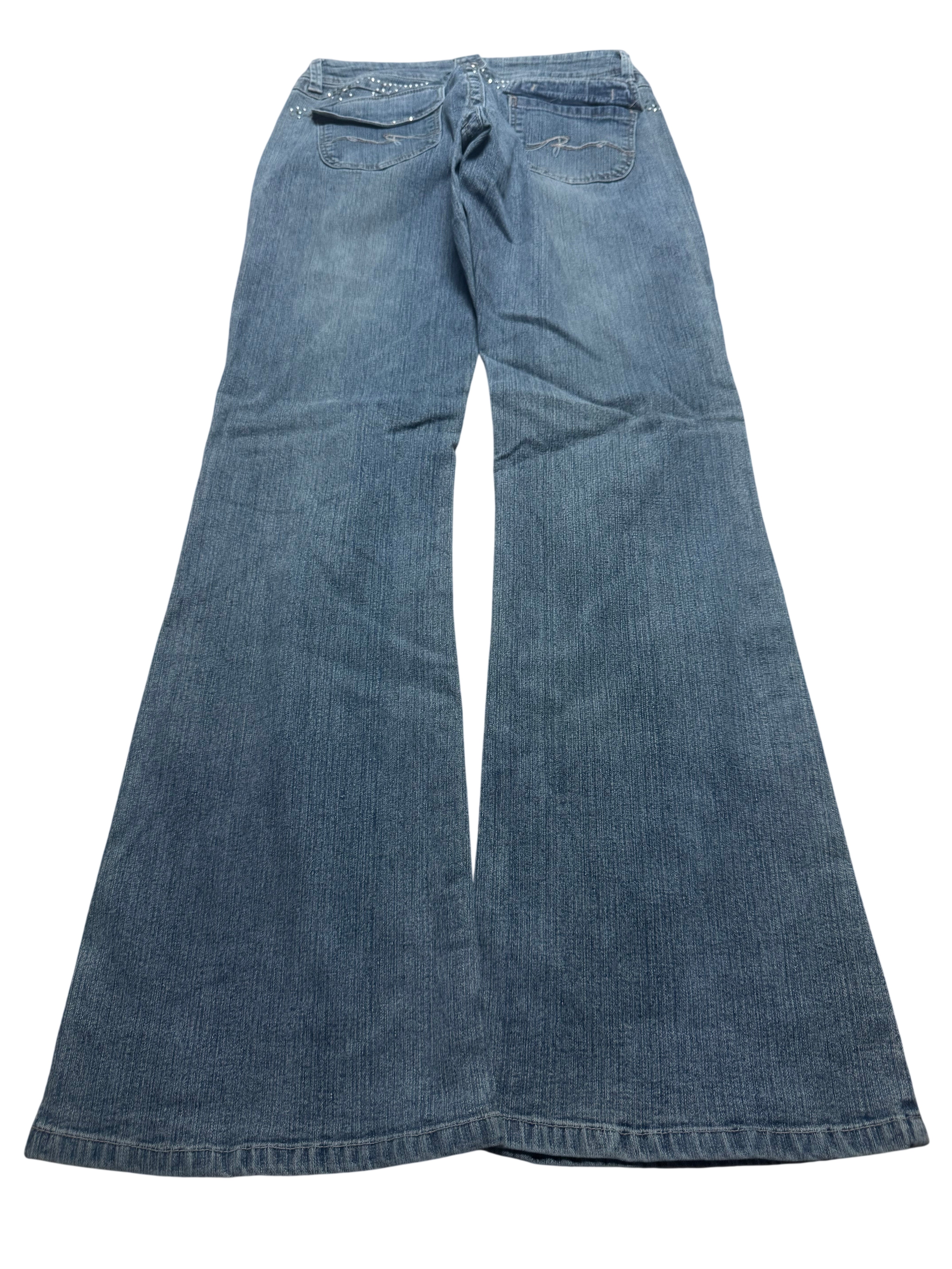 Y2K BOOTCUT WOMEN LOW WAIST JEANS (723)