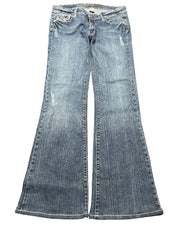 Y2K BOOTCUT WOMEN LOW WAIST JEANS (667)