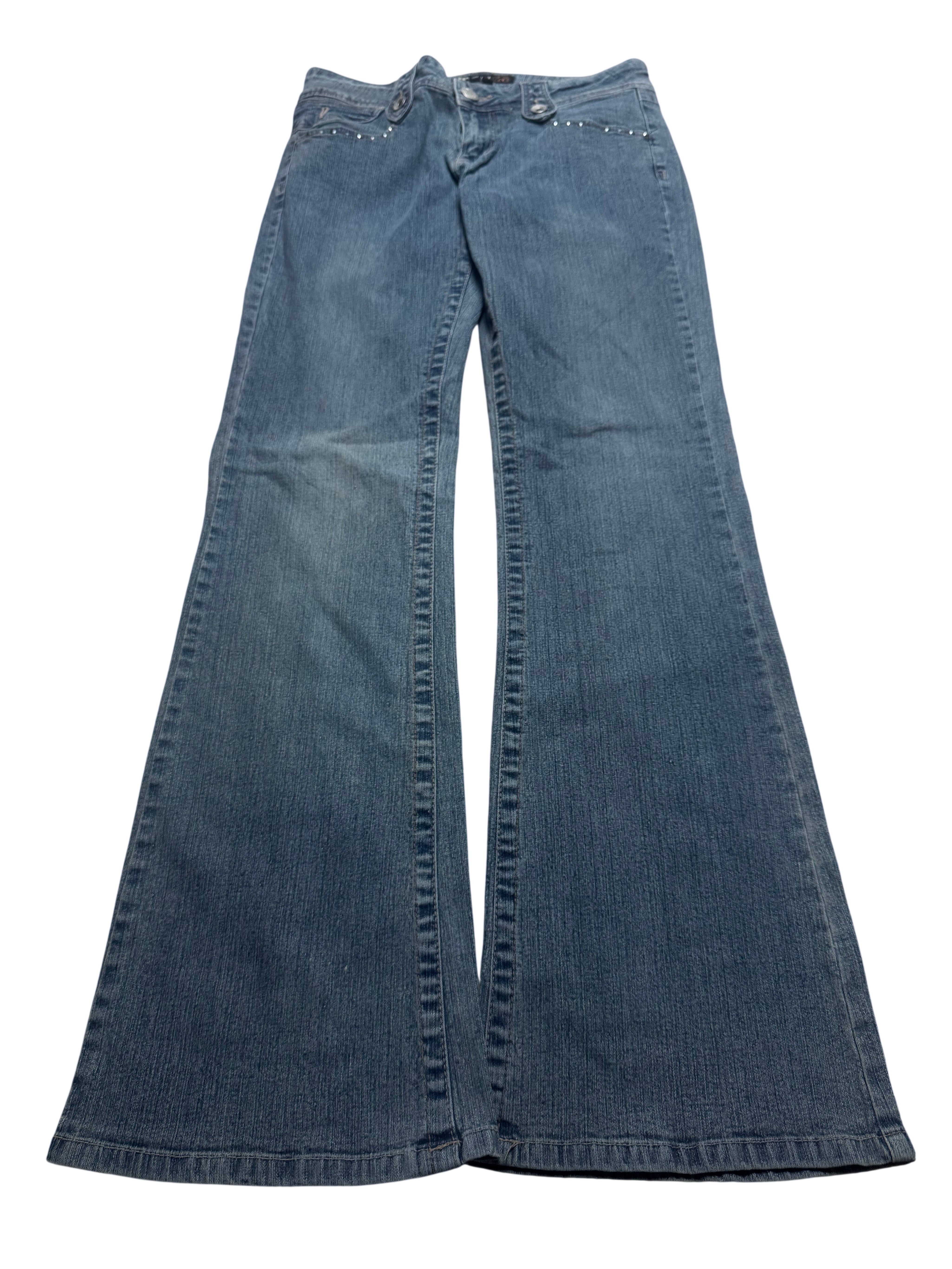 Y2K BOOTCUT WOMEN LOW WAIST JEANS (723)