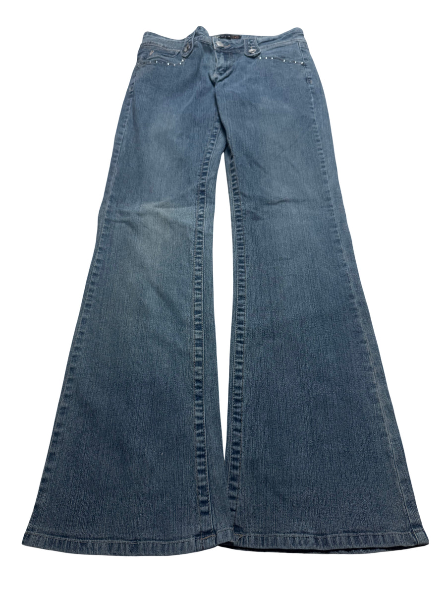 Y2K BOOTCUT WOMEN LOW WAIST JEANS (723)