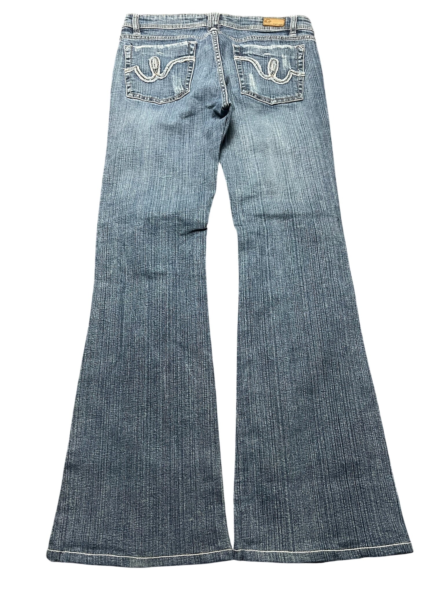 Y2K BOOTCUT WOMEN LOW WAIST JEANS (667)
