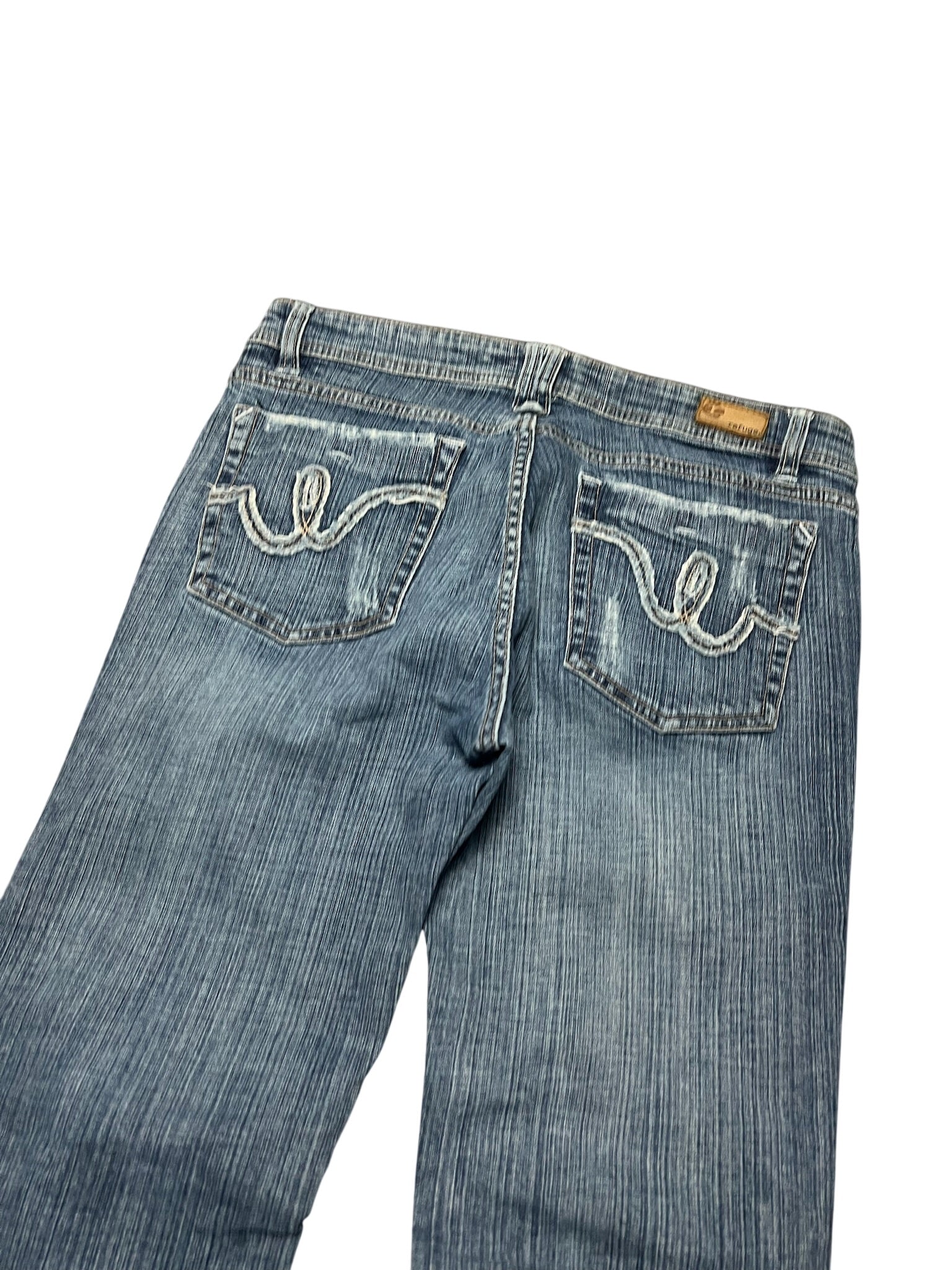 Y2K BOOTCUT WOMEN LOW WAIST JEANS (667)