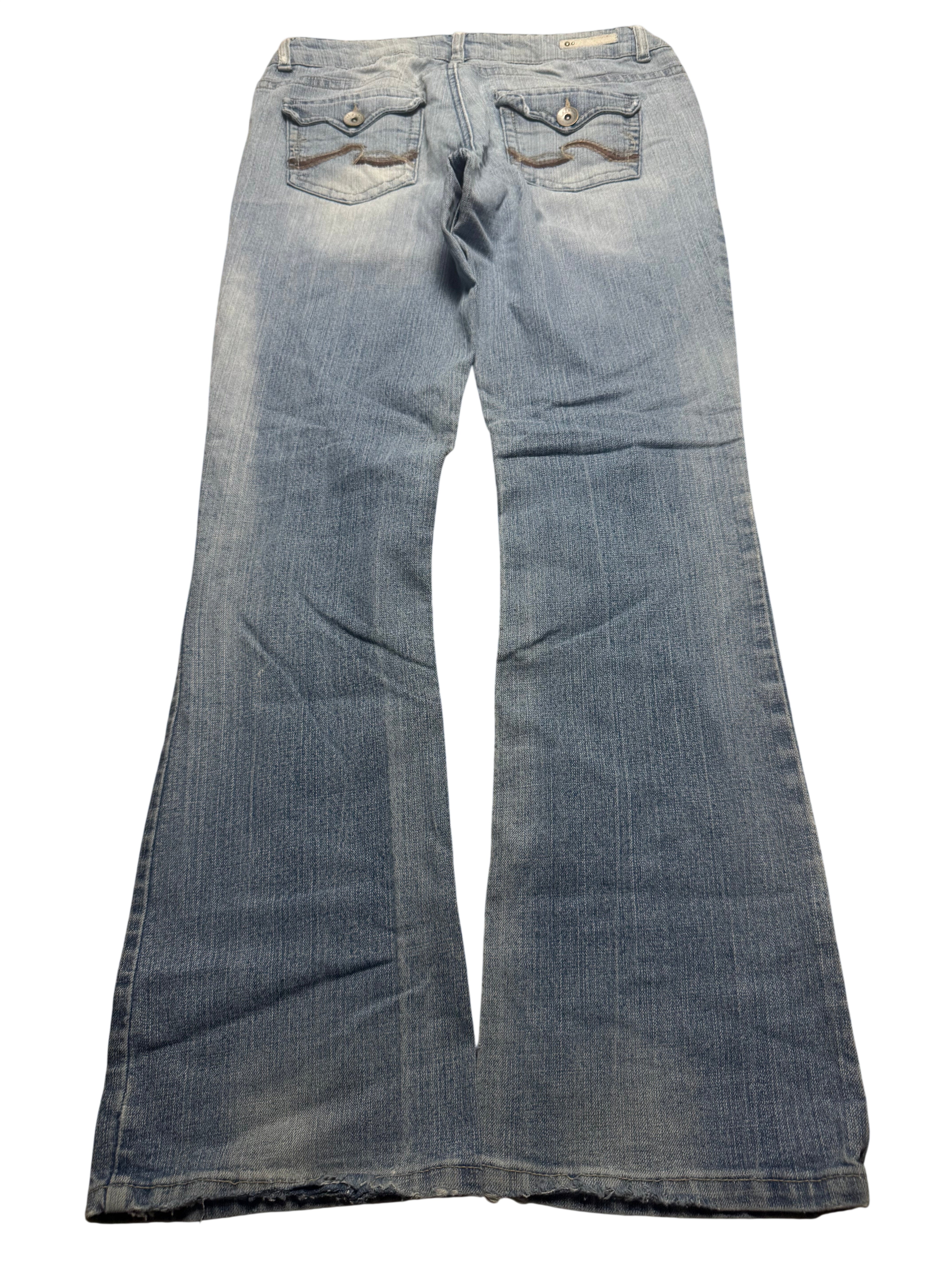 Y2K BOOTCUT WOMEN LOW WAIST JEANS (724)