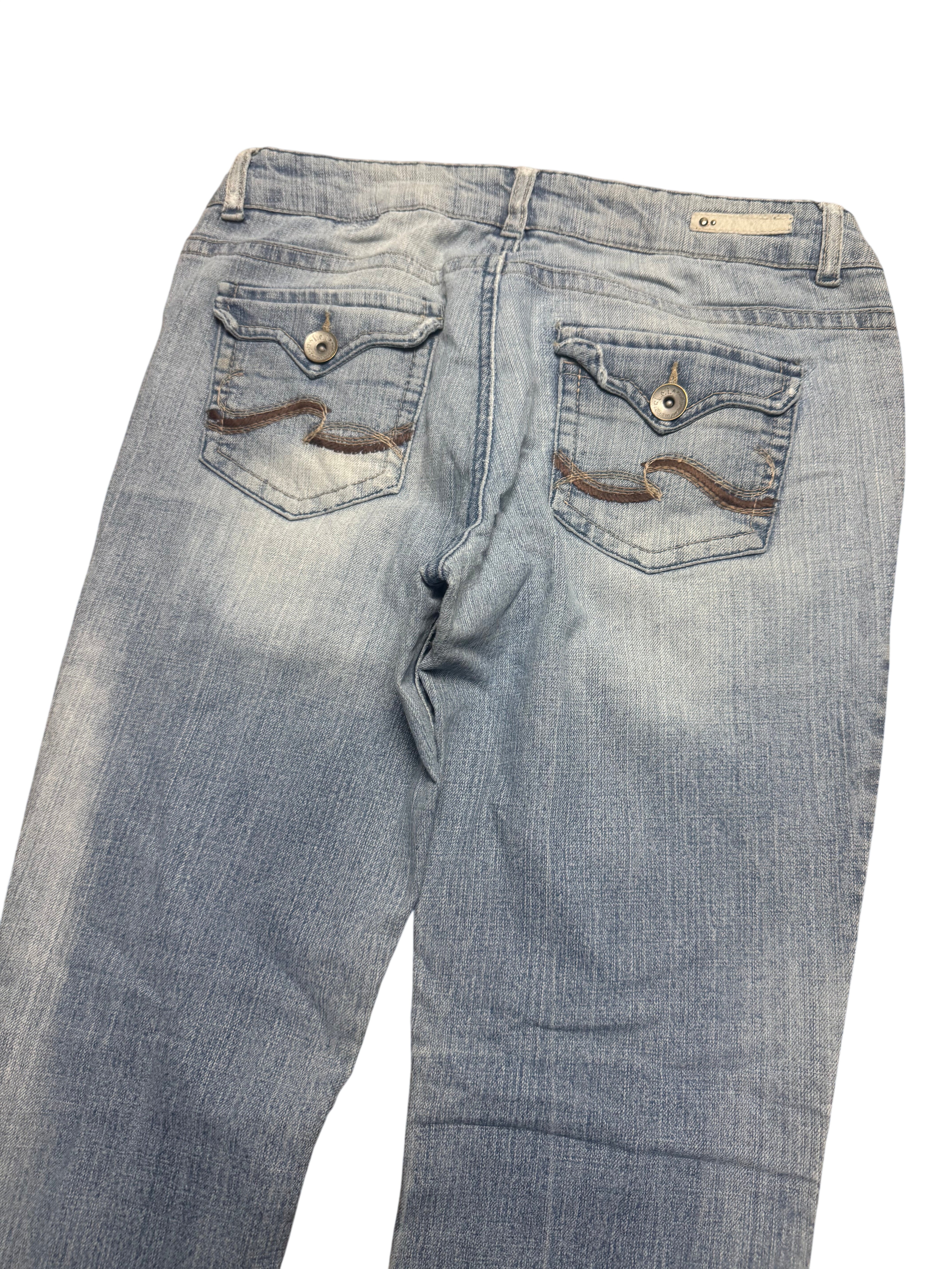 Y2K BOOTCUT WOMEN LOW WAIST JEANS (724)