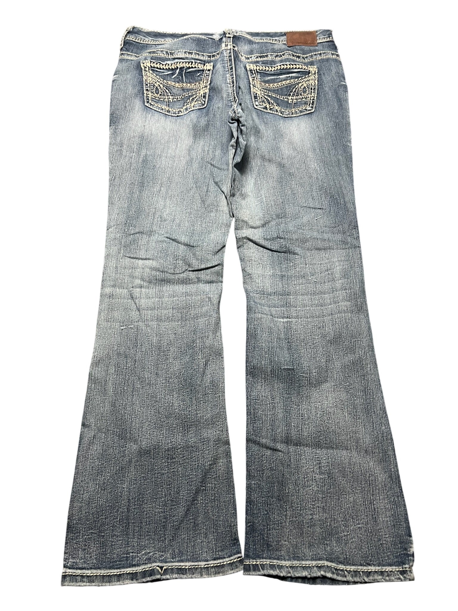 Y2K BOOTCUT WOMEN LOW WAIST JEANS (668)