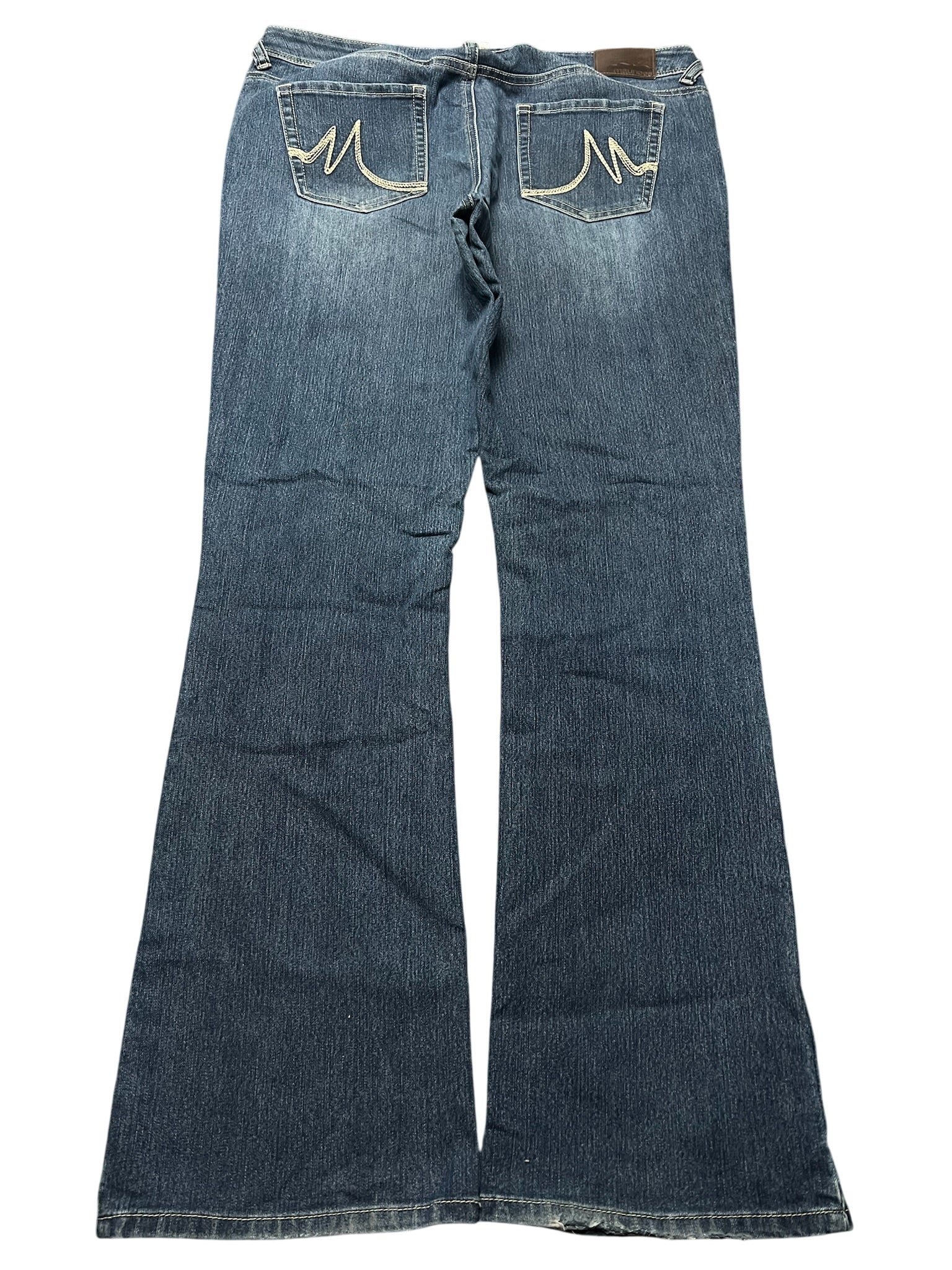 Y2K BOOTCUT WOMEN LOW WAIST JEANS (669)