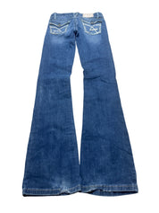 Y2K BOOTCUT WOMEN LOW WAIST JEANS (725)