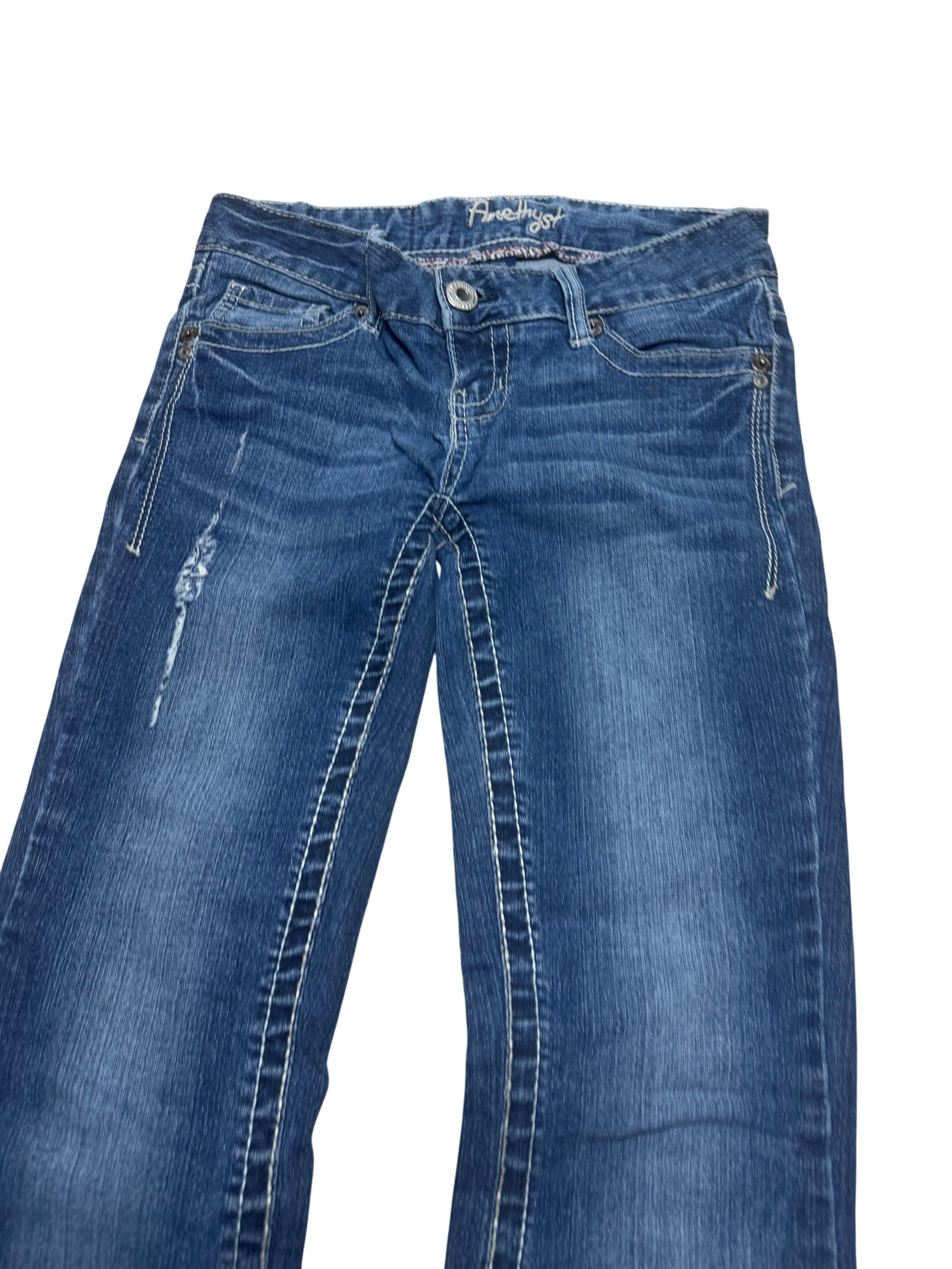 Y2K BOOTCUT WOMEN LOW WAIST JEANS (725)