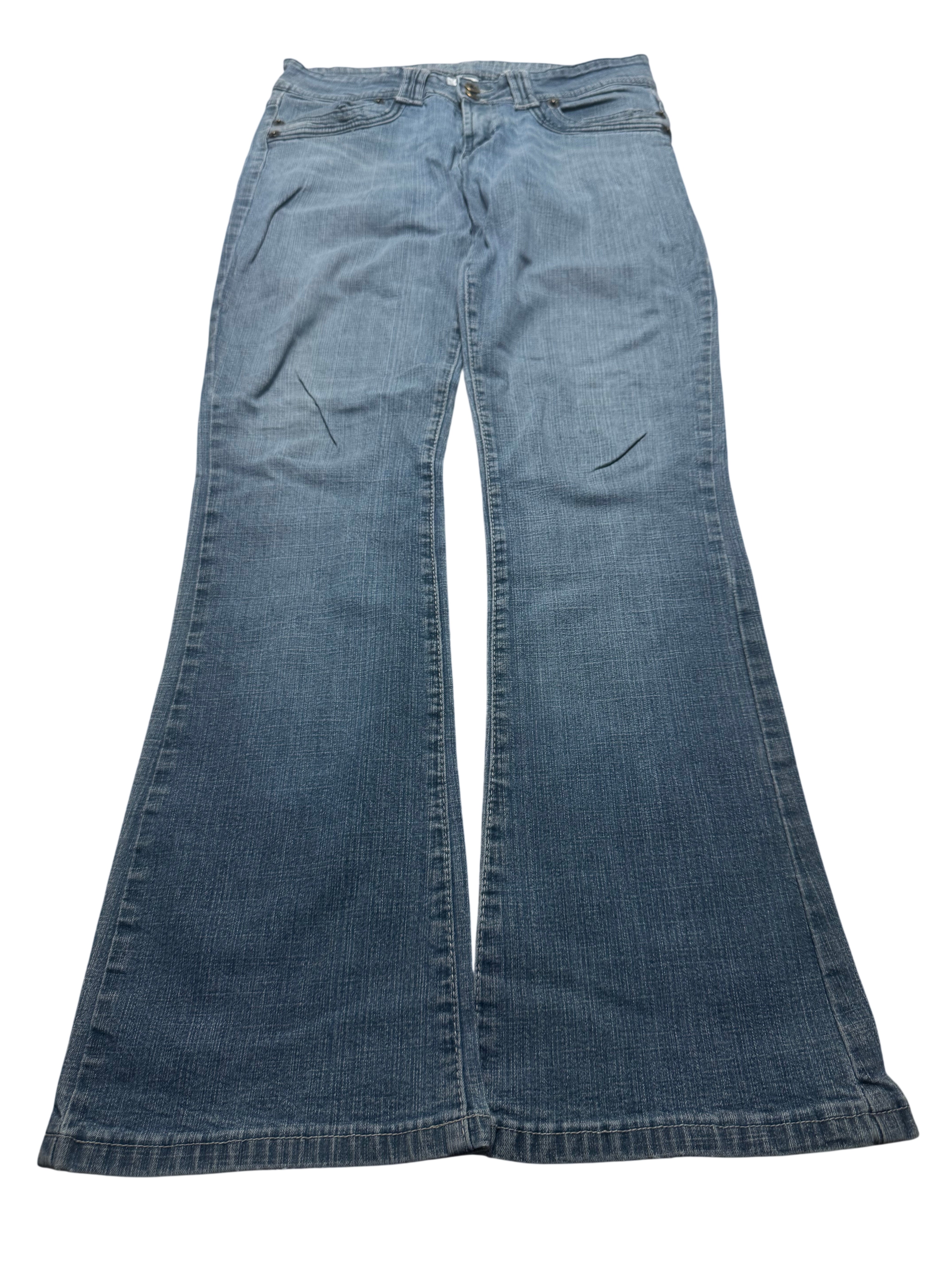 Y2K BOOTCUT WOMEN LOW WAIST JEANS (726)