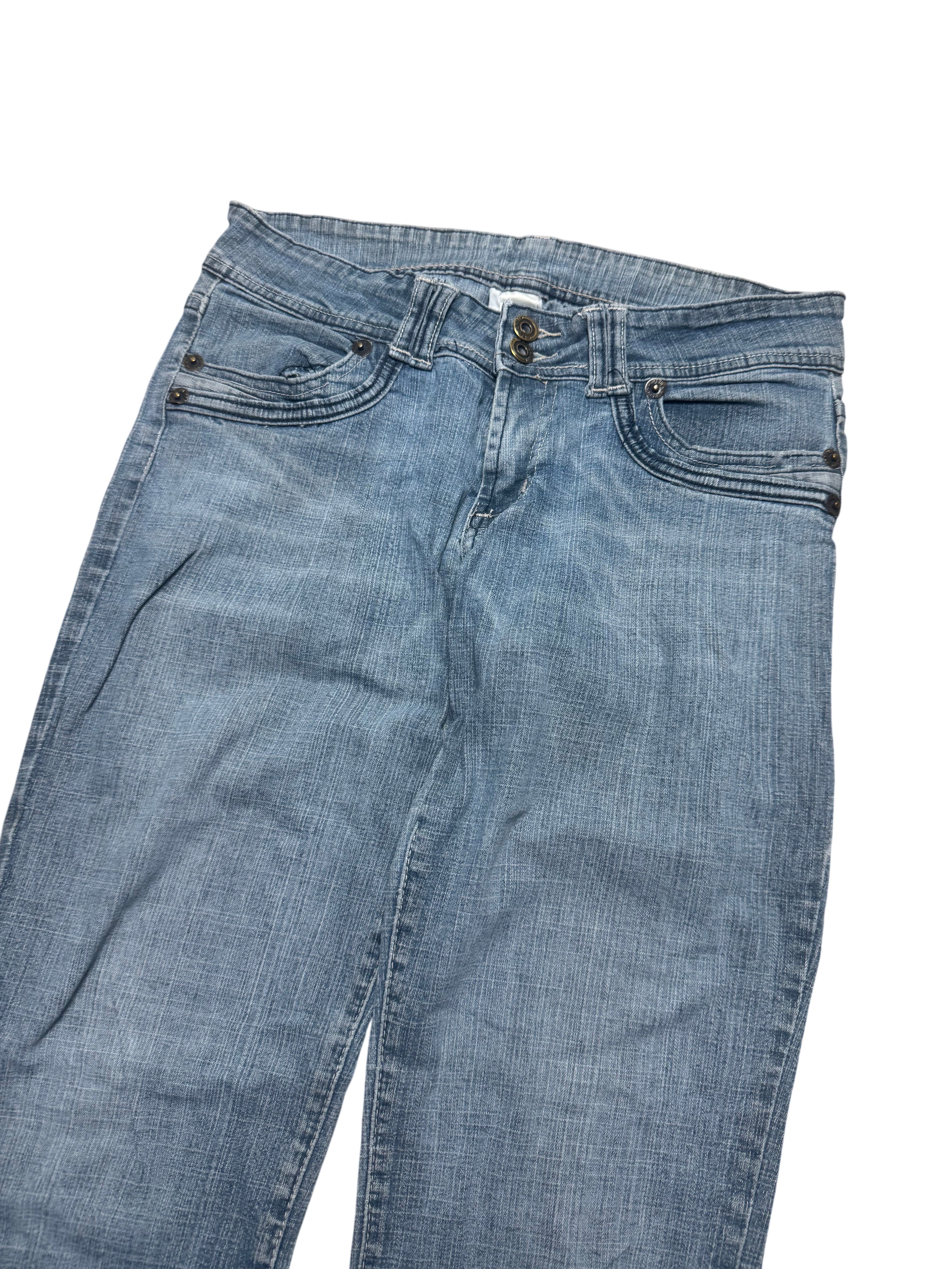 Y2K BOOTCUT WOMEN LOW WAIST JEANS (726)