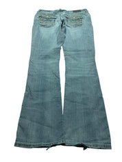 Y2K BOOTCUT WOMEN LOW WAIST JEANS (727)