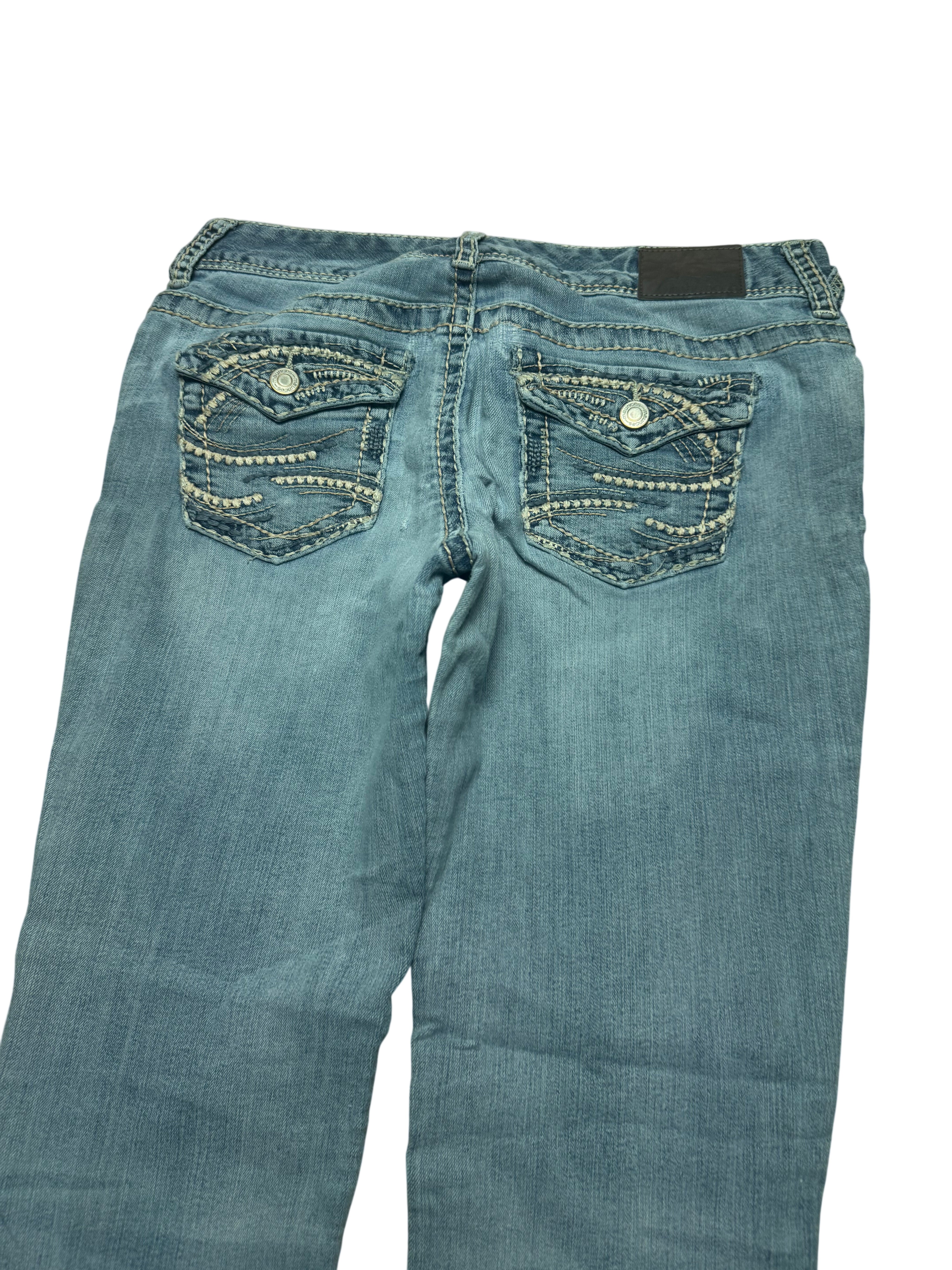 Y2K BOOTCUT WOMEN LOW WAIST JEANS (727)