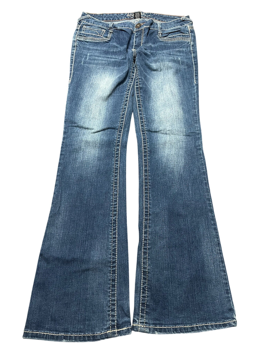 Y2K BOOTCUT WOMEN LOW WAIST JEANS (492)