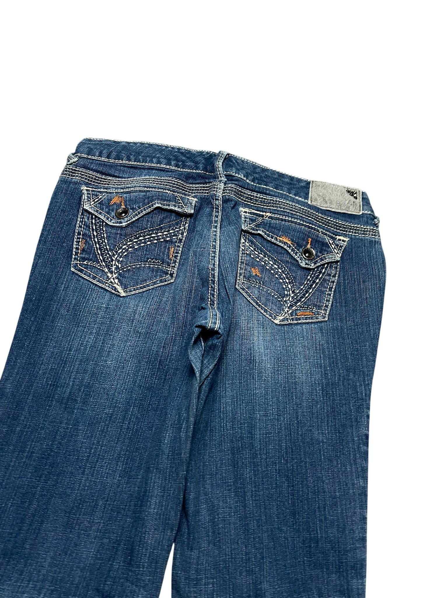 Y2K BOOTCUT WOMEN LOW WAIST JEANS (492)