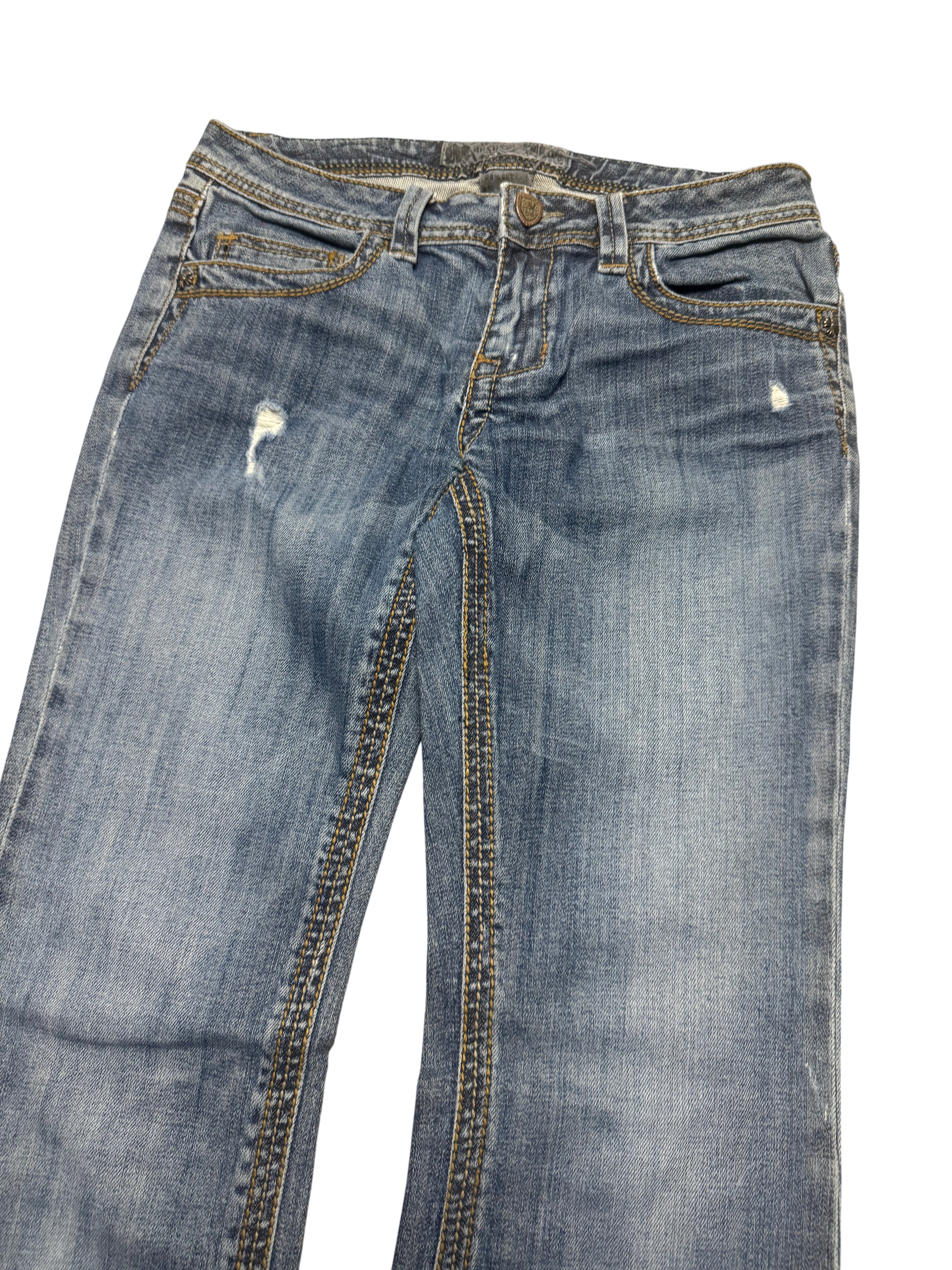 Y2K BOOTCUT WOMEN LOW WAIST JEANS (728)