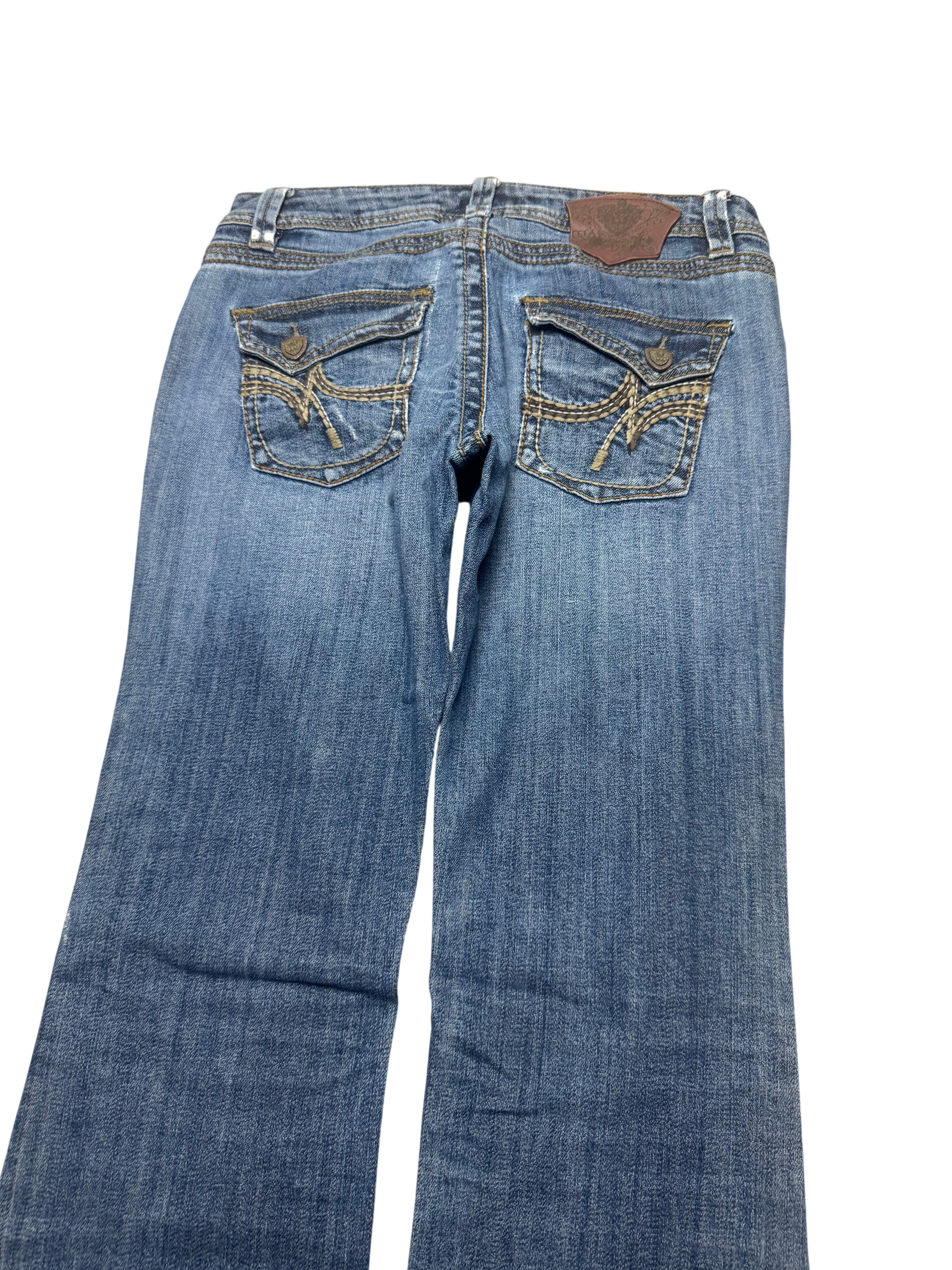 Y2K BOOTCUT WOMEN LOW WAIST JEANS (728)