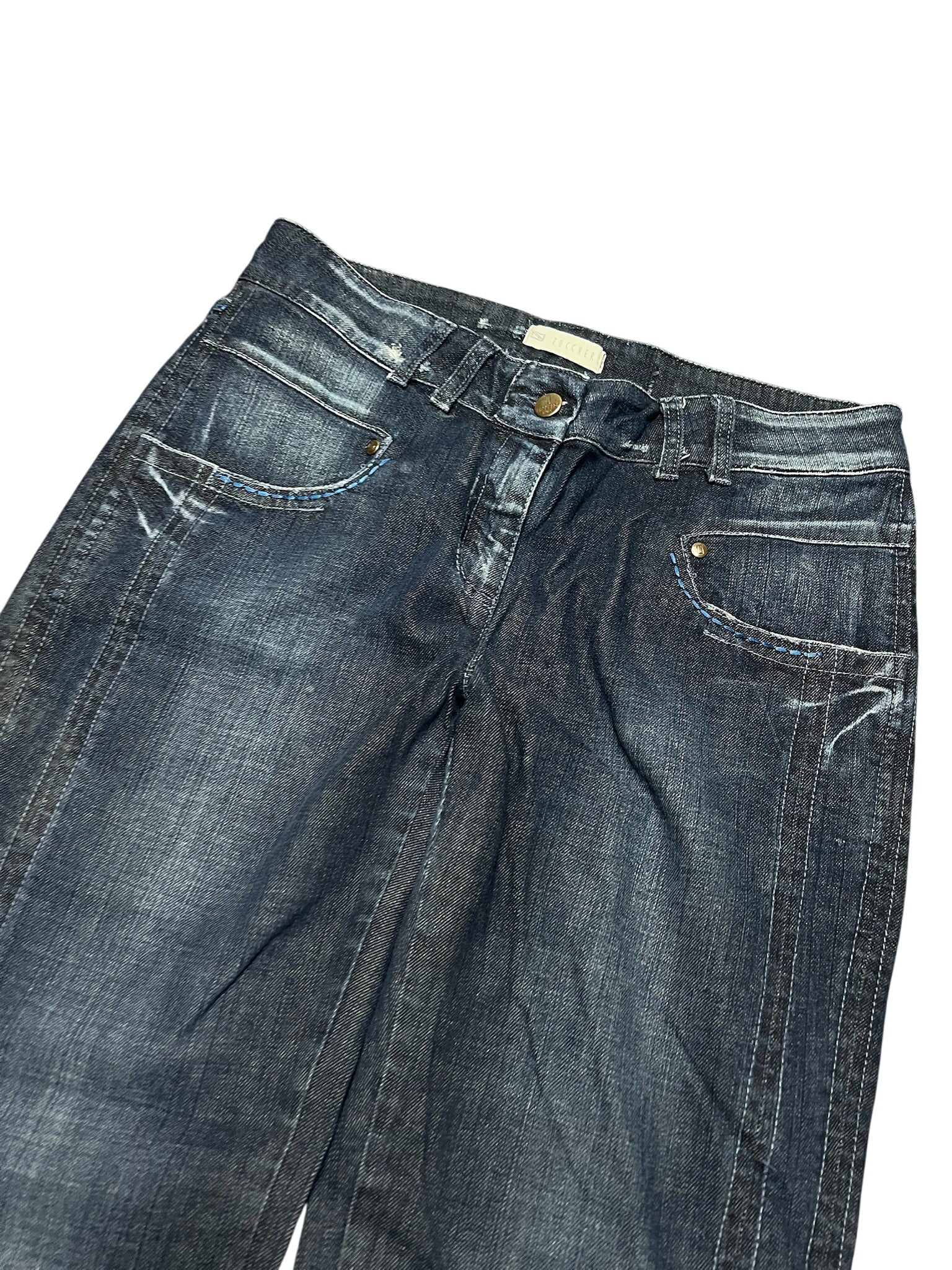 Y2K BOOTCUT WOMEN LOW WAIST JEANS (493)