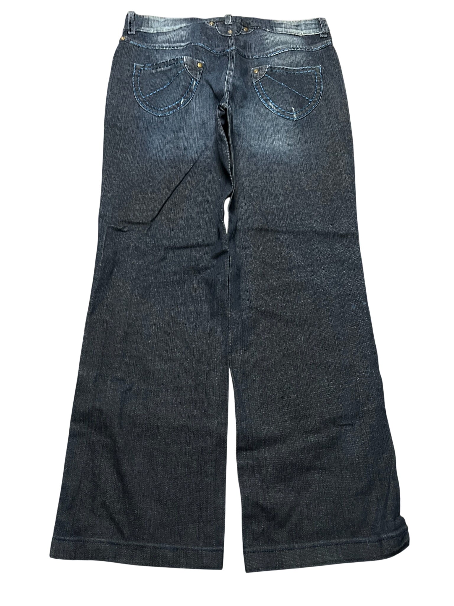 Y2K BOOTCUT WOMEN LOW WAIST JEANS (493)