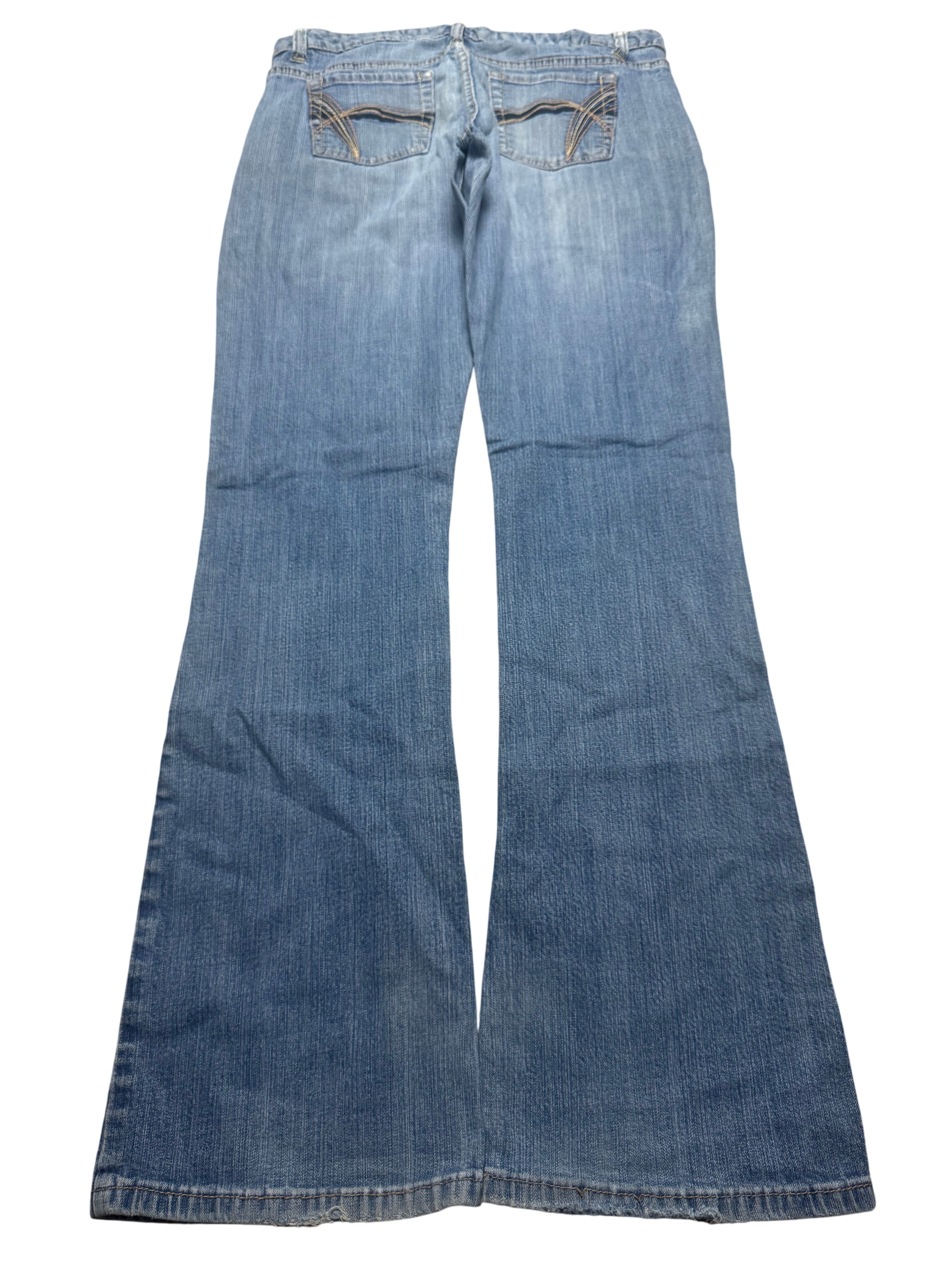 Y2K BOOTCUT WOMEN LOW WAIST JEANS (729)