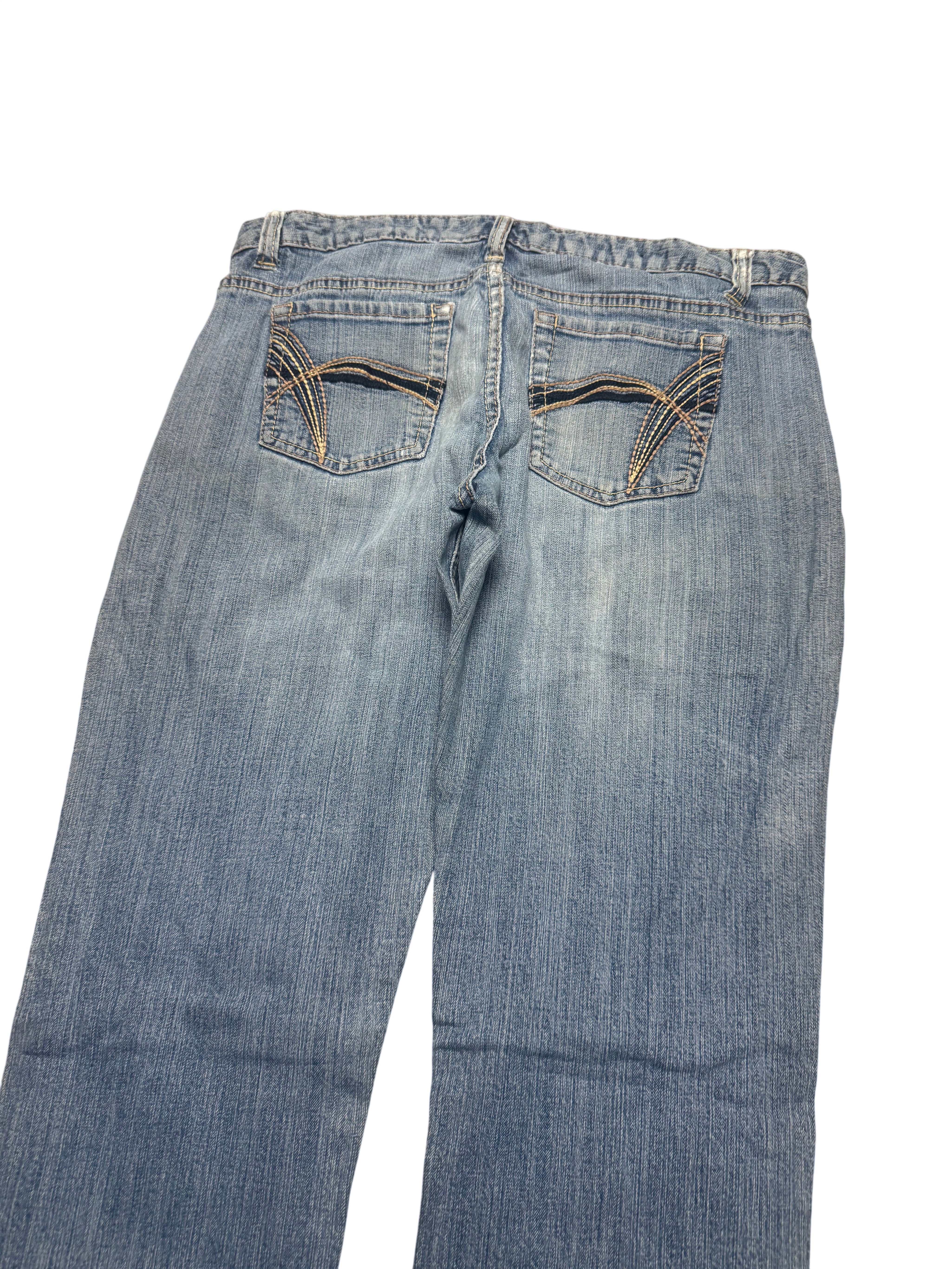 Y2K BOOTCUT WOMEN LOW WAIST JEANS (729)
