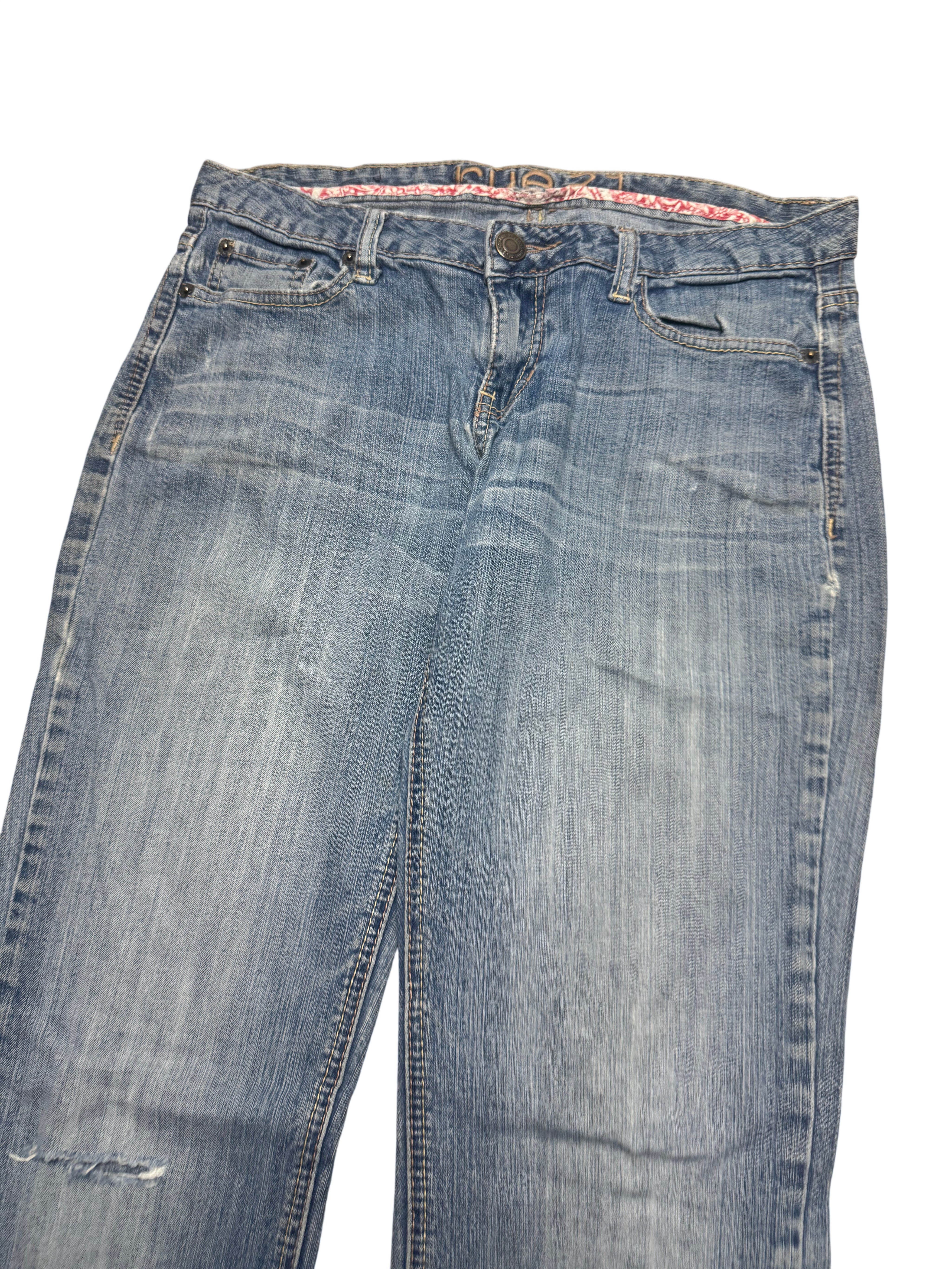 Y2K BOOTCUT WOMEN LOW WAIST JEANS (729)