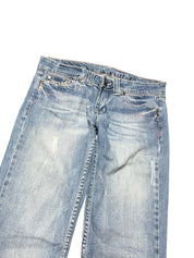 Y2K BOOTCUT WOMEN LOW WAIST JEANS (494)