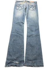 Y2K BOOTCUT WOMEN LOW WAIST JEANS (494)