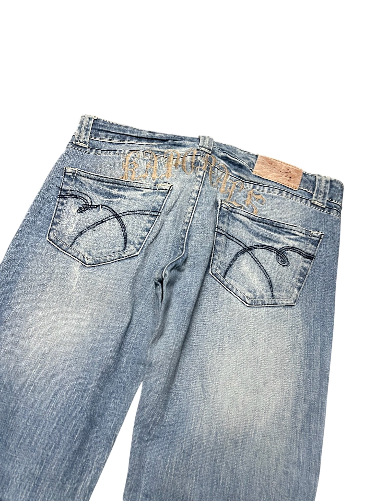 Y2K BOOTCUT WOMEN LOW WAIST JEANS (494)