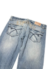 Y2K BOOTCUT WOMEN LOW WAIST JEANS (494)