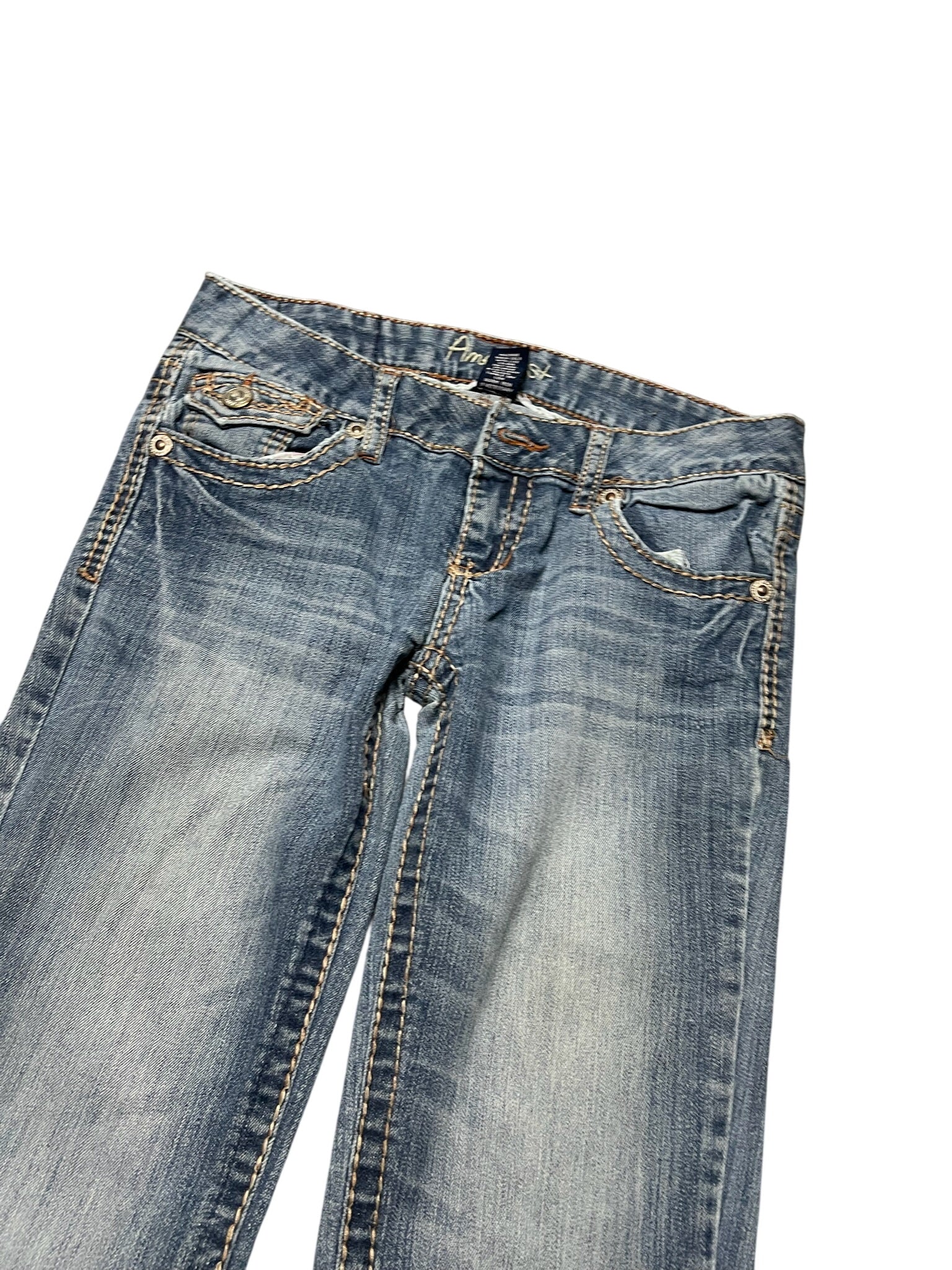 Y2K BOOTCUT WOMEN LOW WAIST JEANS (495)