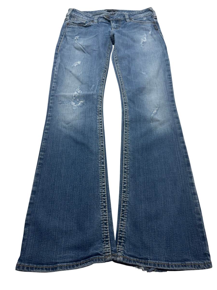 Y2K BOOTCUT WOMEN LOW WAIST JEANS (620)
