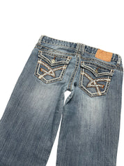 Y2K BOOTCUT WOMEN LOW WAIST JEANS (495)