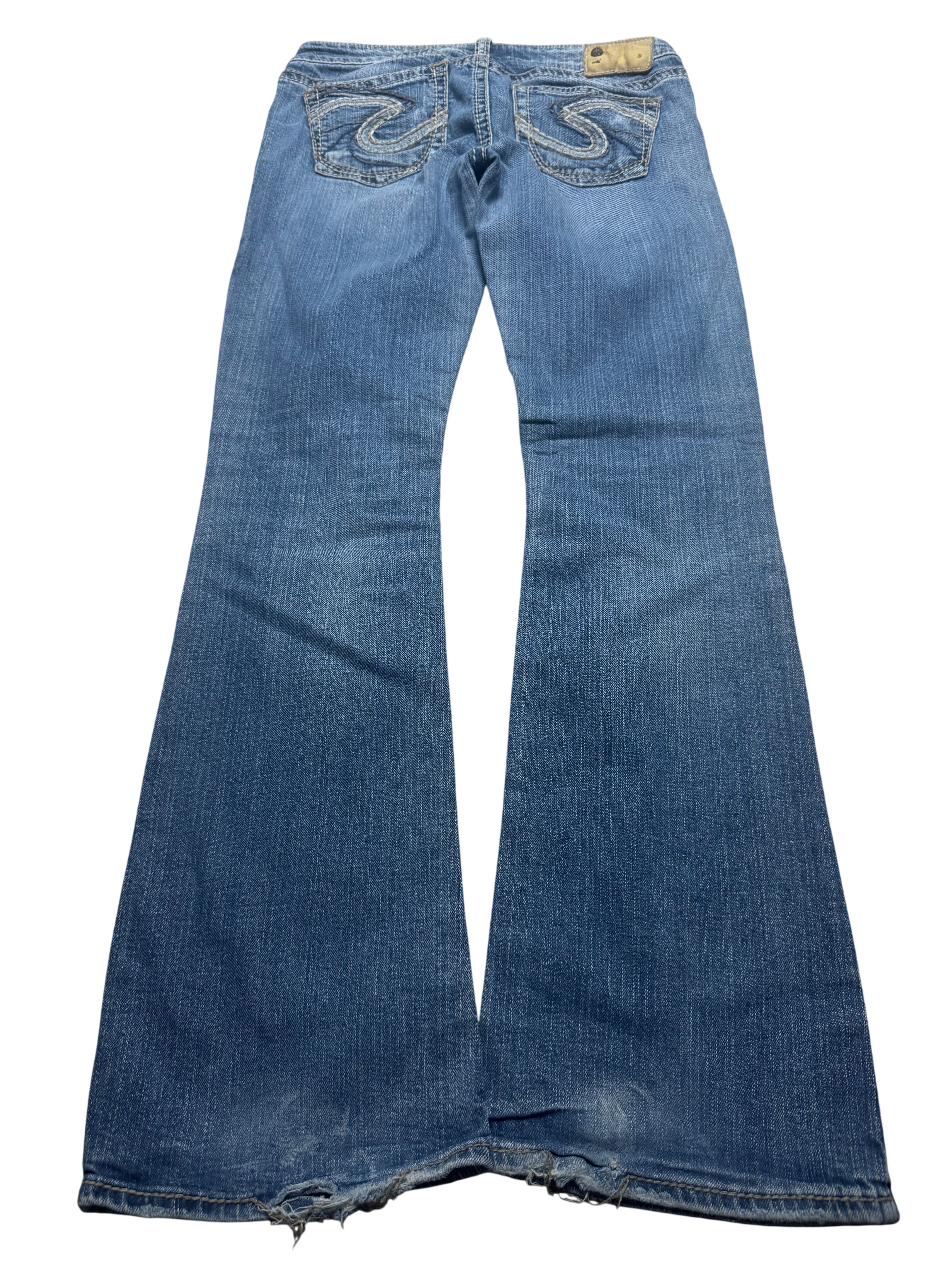 Y2K BOOTCUT WOMEN LOW WAIST JEANS (620)