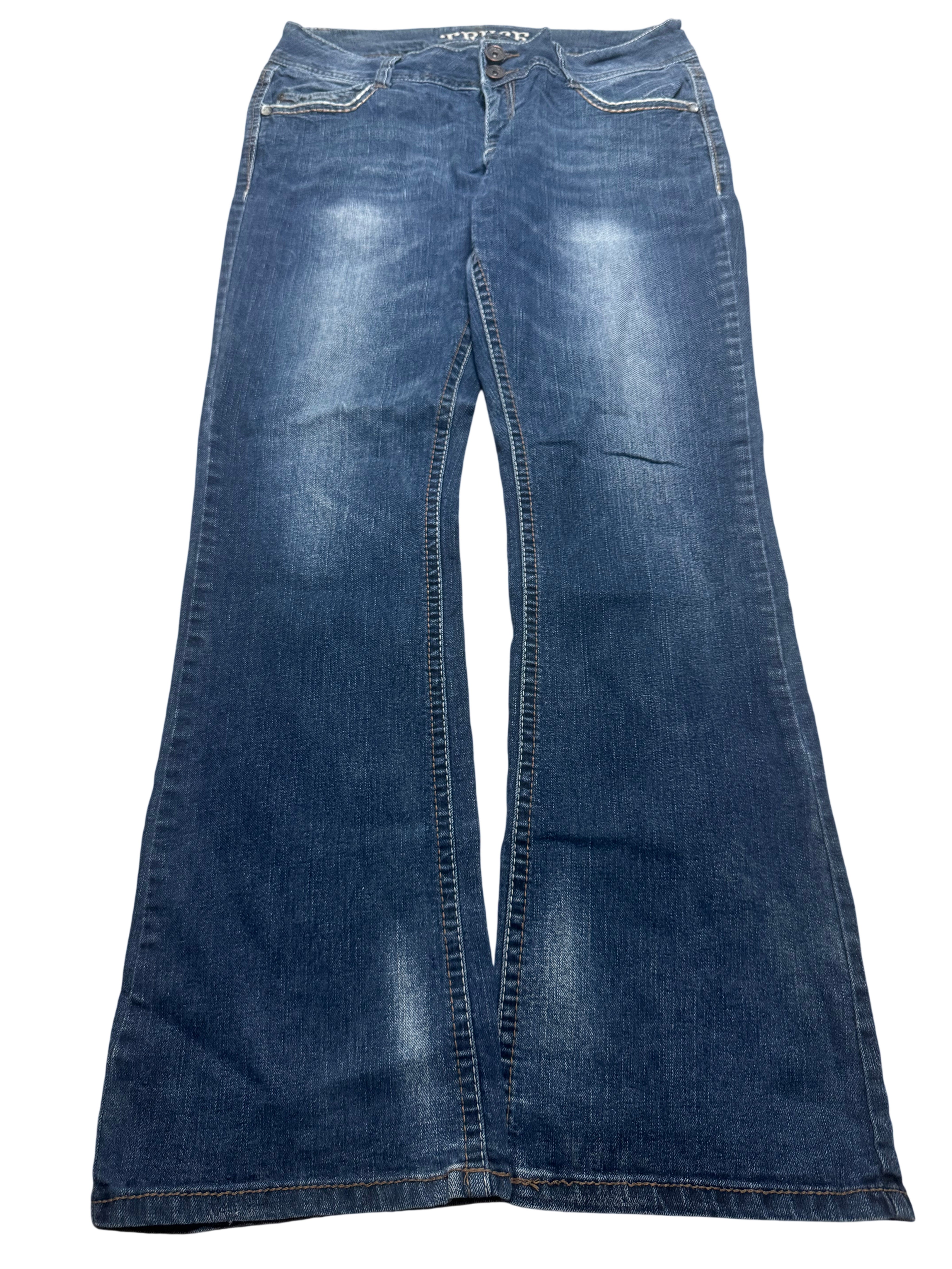 Y2K BOOTCUT WOMEN LOW WAIST JEANS (621)