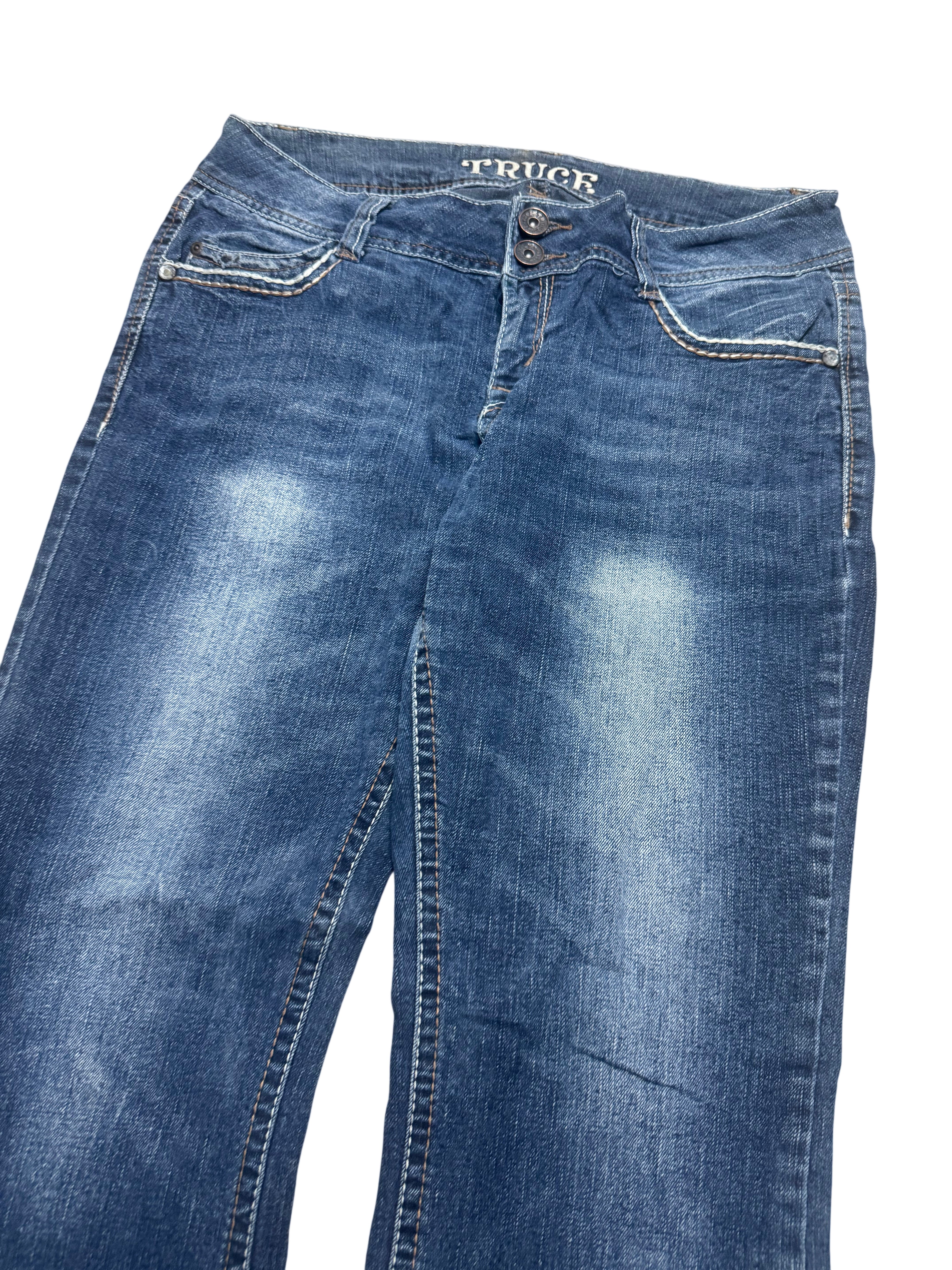 Y2K BOOTCUT WOMEN LOW WAIST JEANS (621)