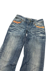 Y2K BOOTCUT WOMEN LOW WAIST JEANS (496)