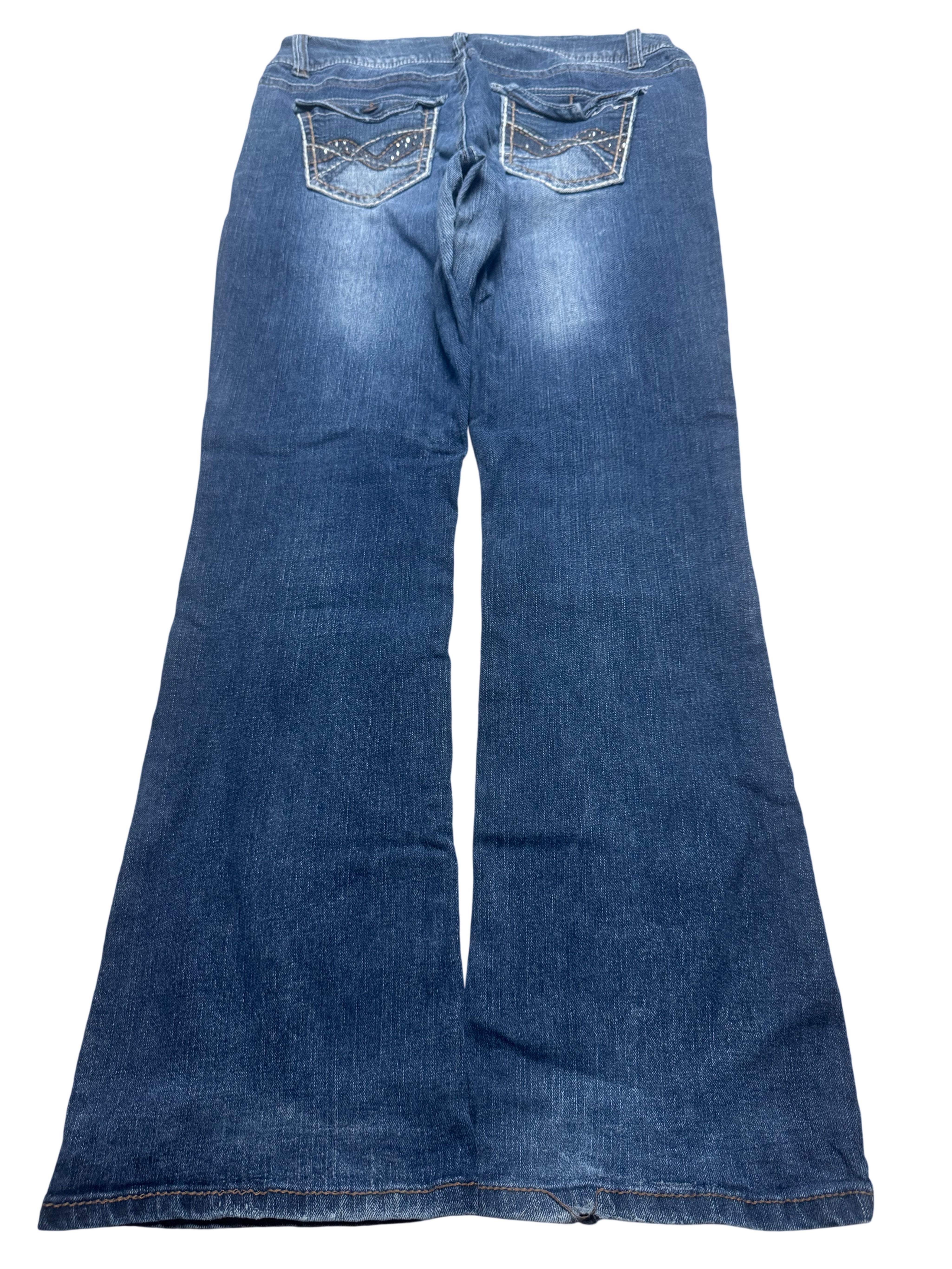 Y2K BOOTCUT WOMEN LOW WAIST JEANS (621)