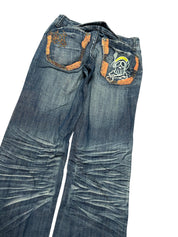 Y2K BOOTCUT WOMEN LOW WAIST JEANS (496)