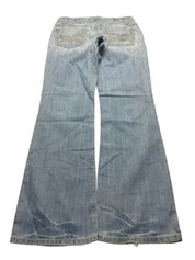 Y2K BOOTCUT WOMEN LOW WAIST JEANS (622)