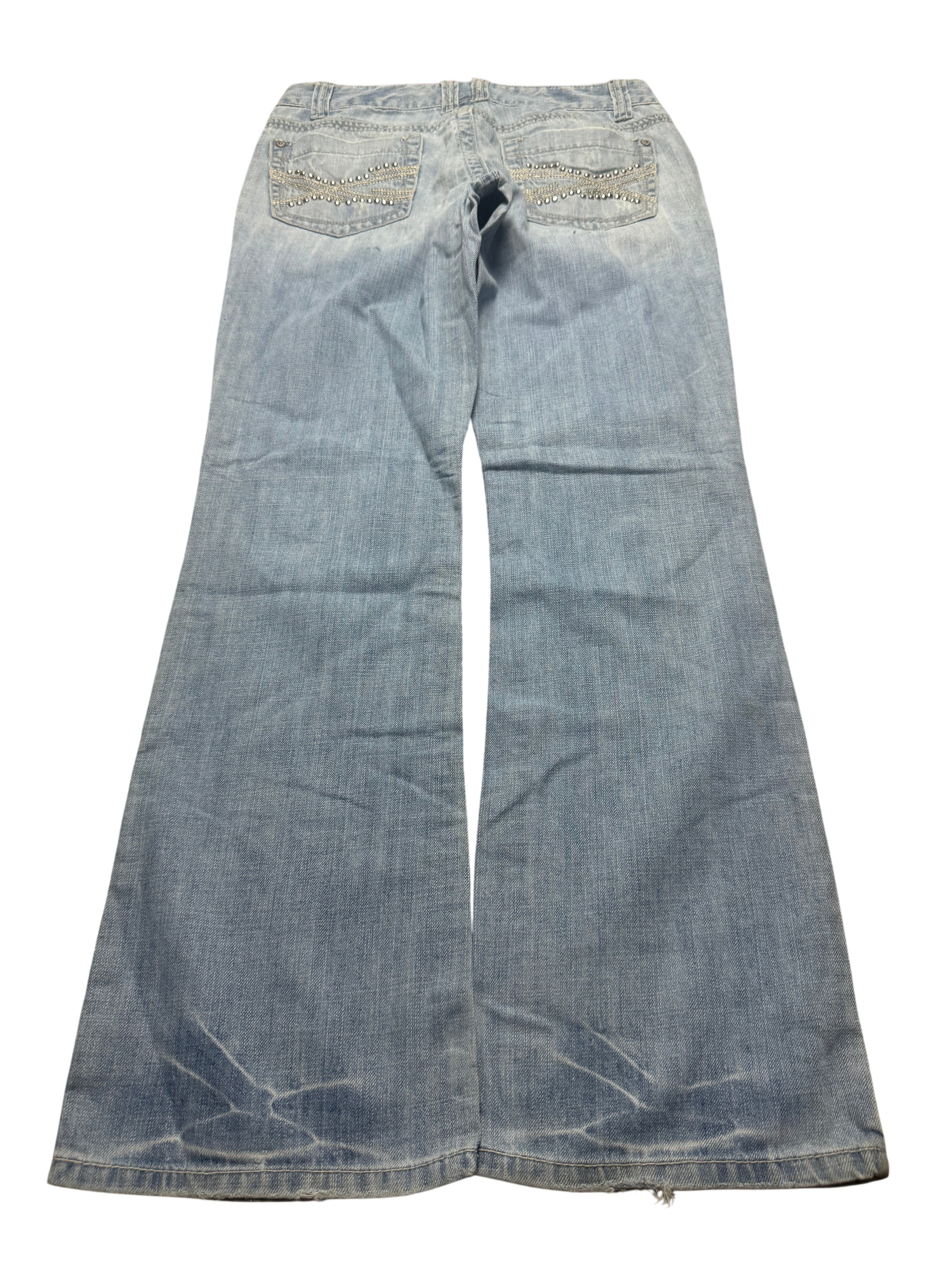 Y2K BOOTCUT WOMEN LOW WAIST JEANS (622)