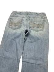 Y2K BOOTCUT WOMEN LOW WAIST JEANS (622)
