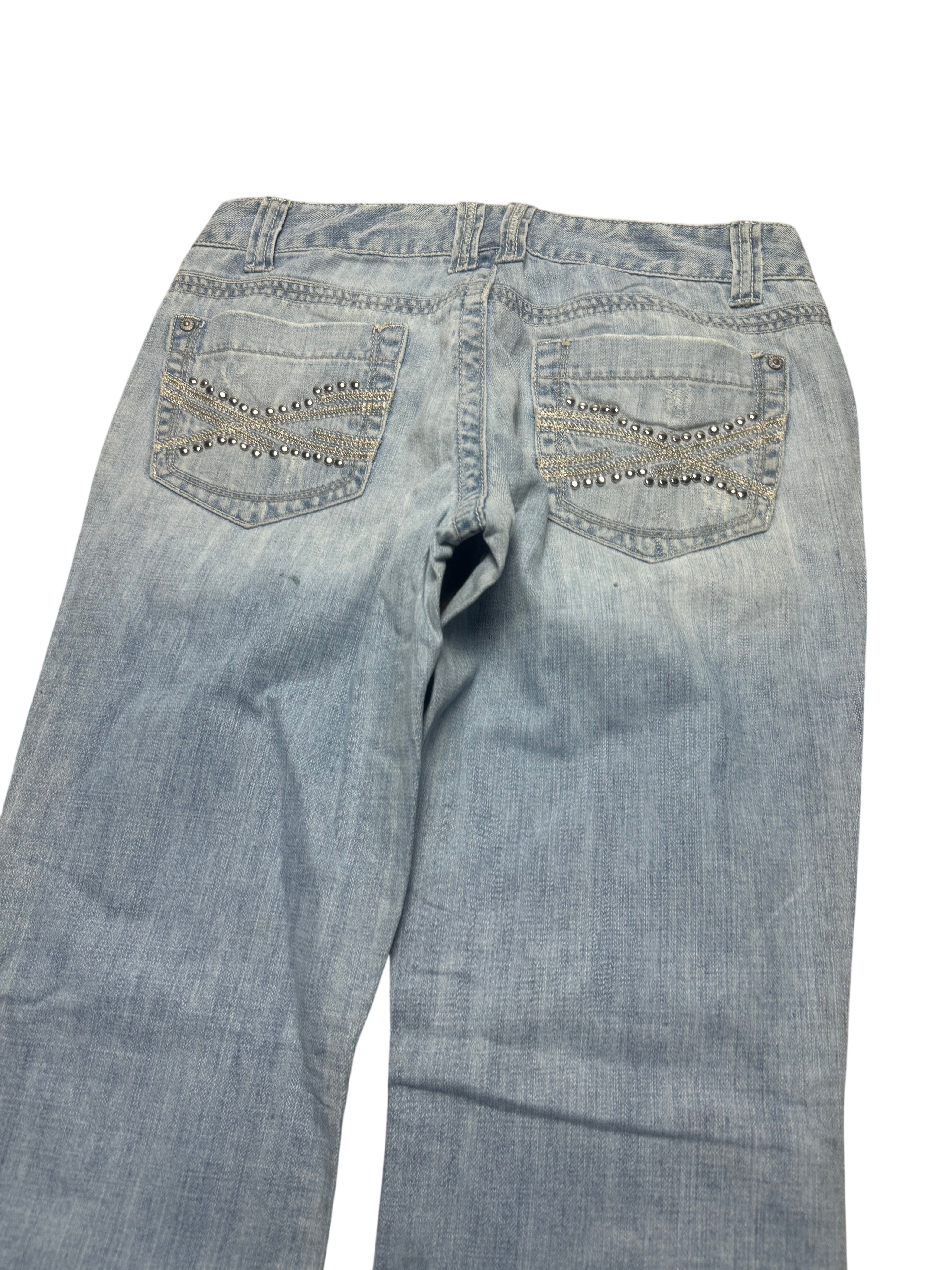 Y2K BOOTCUT WOMEN LOW WAIST JEANS (622)