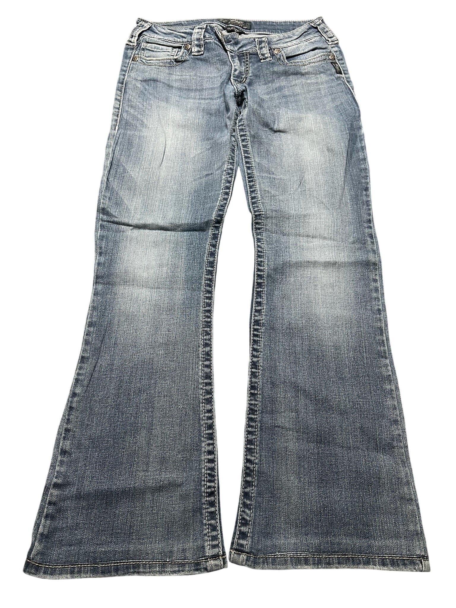 Y2K BOOTCUT WOMEN LOW WAIST JEANS (498)