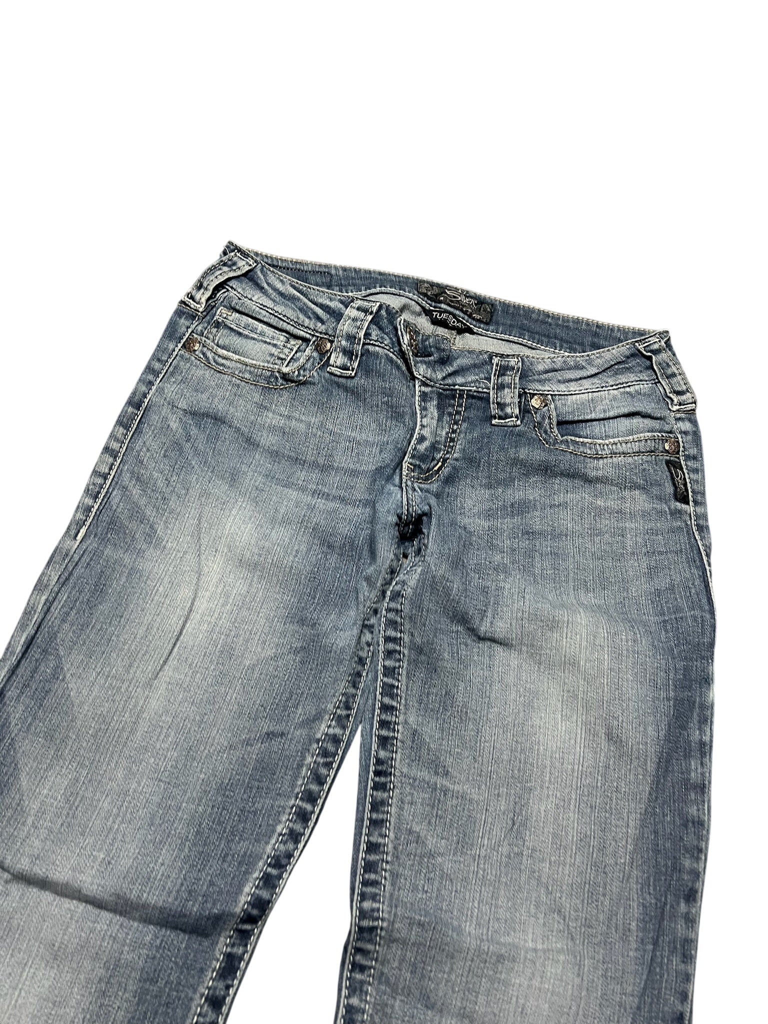 Y2K BOOTCUT WOMEN LOW WAIST JEANS (498)