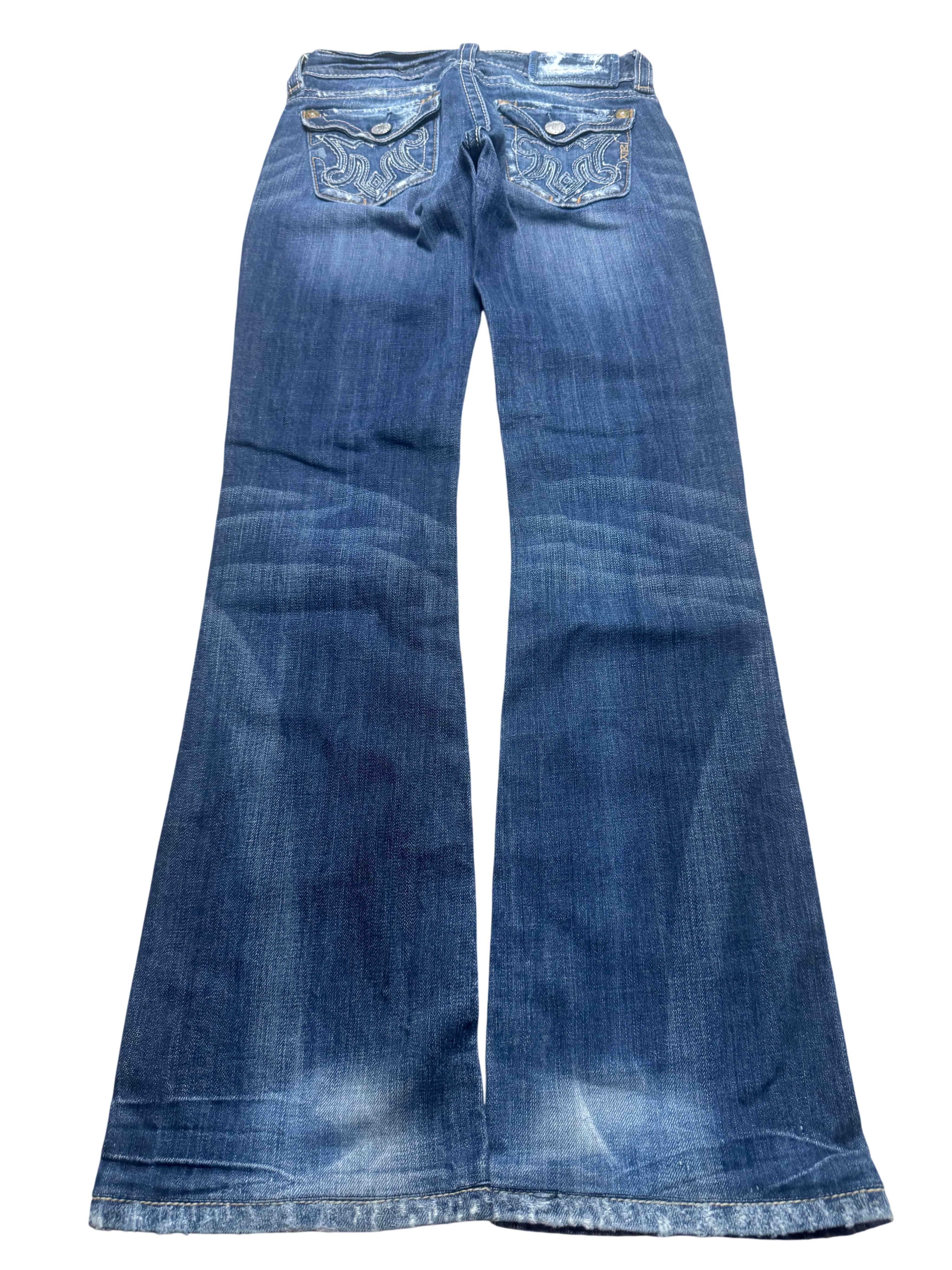 Y2K BOOTCUT WOMEN LOW WAIST JEANS (623)