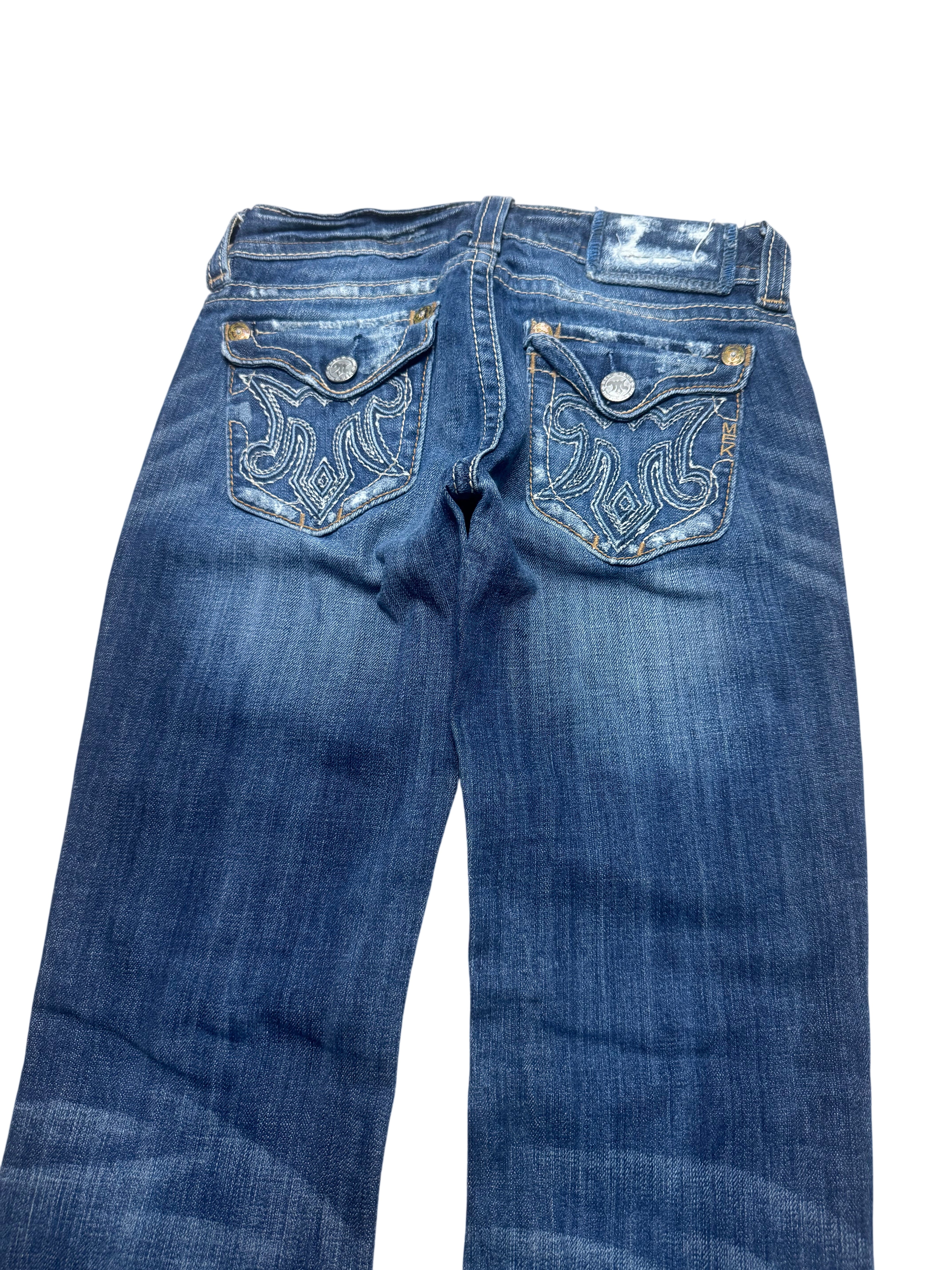 Y2K BOOTCUT WOMEN LOW WAIST JEANS (623)