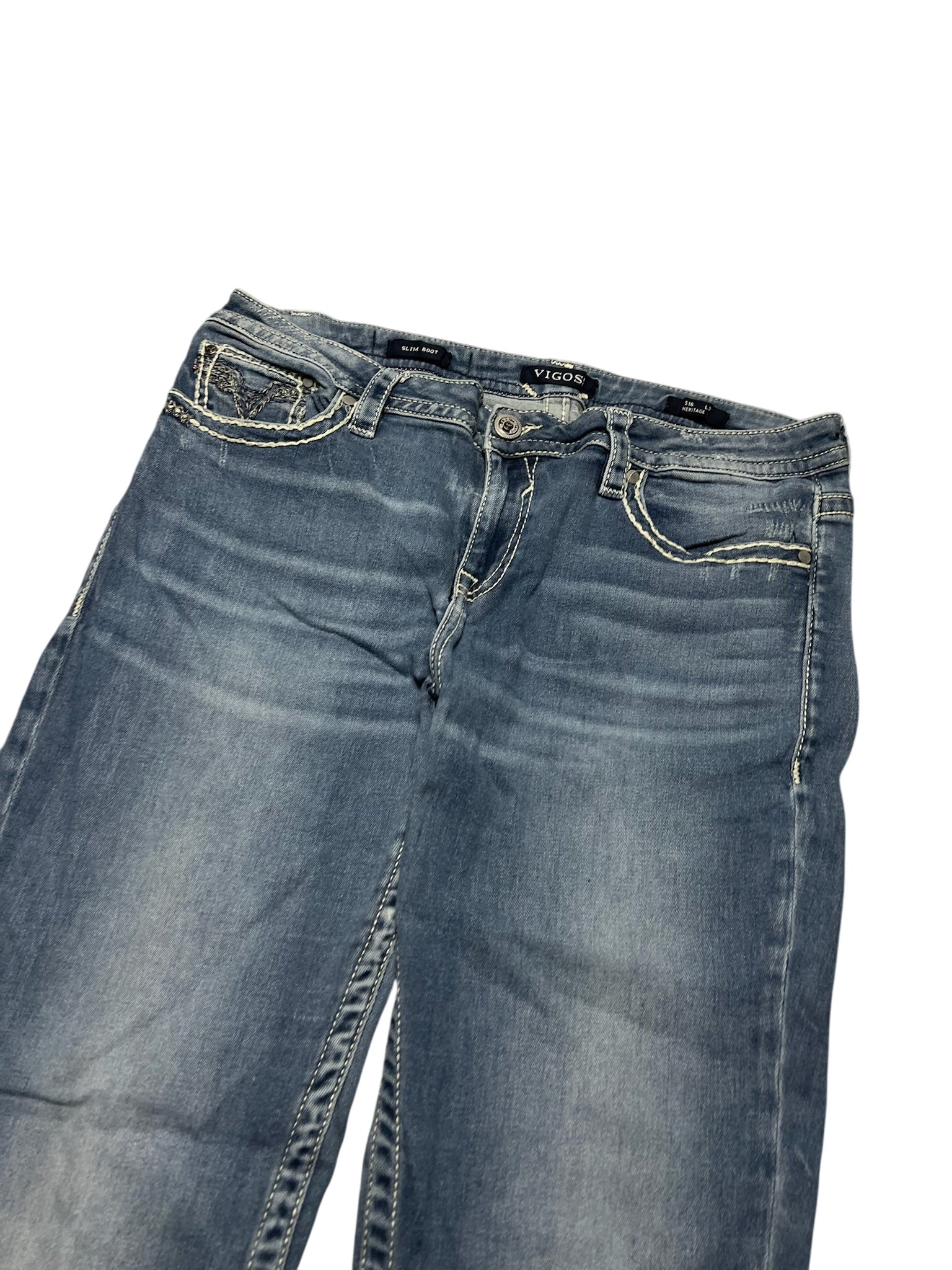 Y2K BOOTCUT WOMEN LOW WAIST JEANS (499)